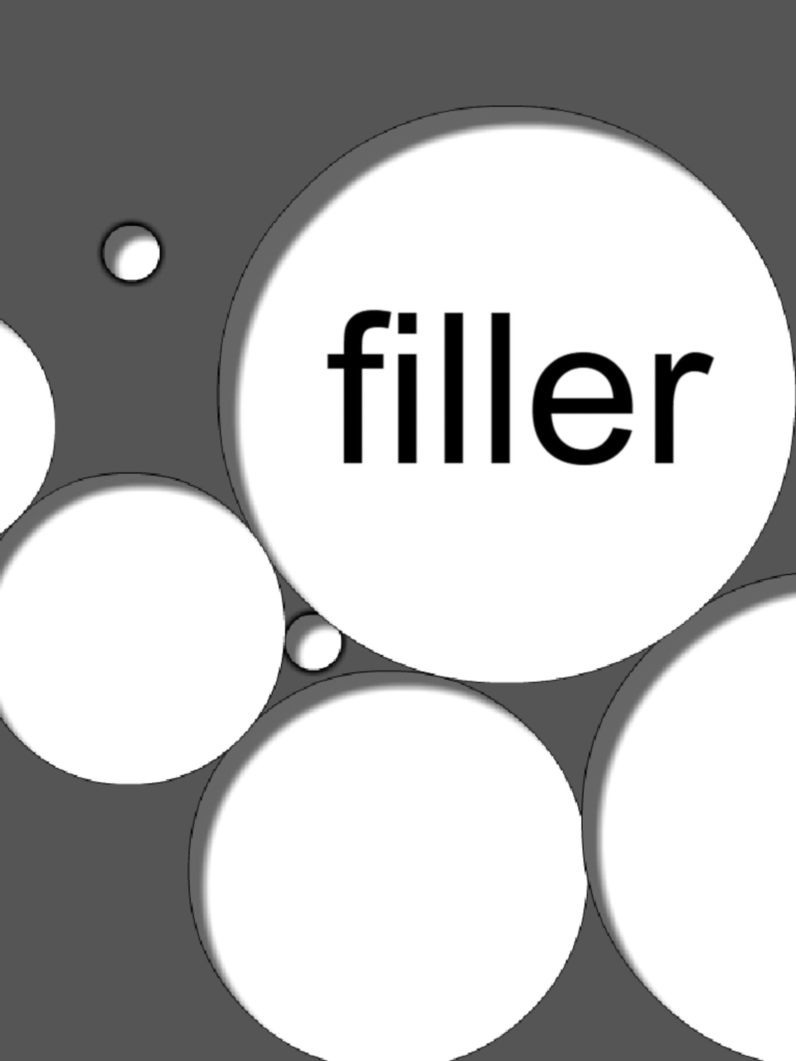 Filler cover