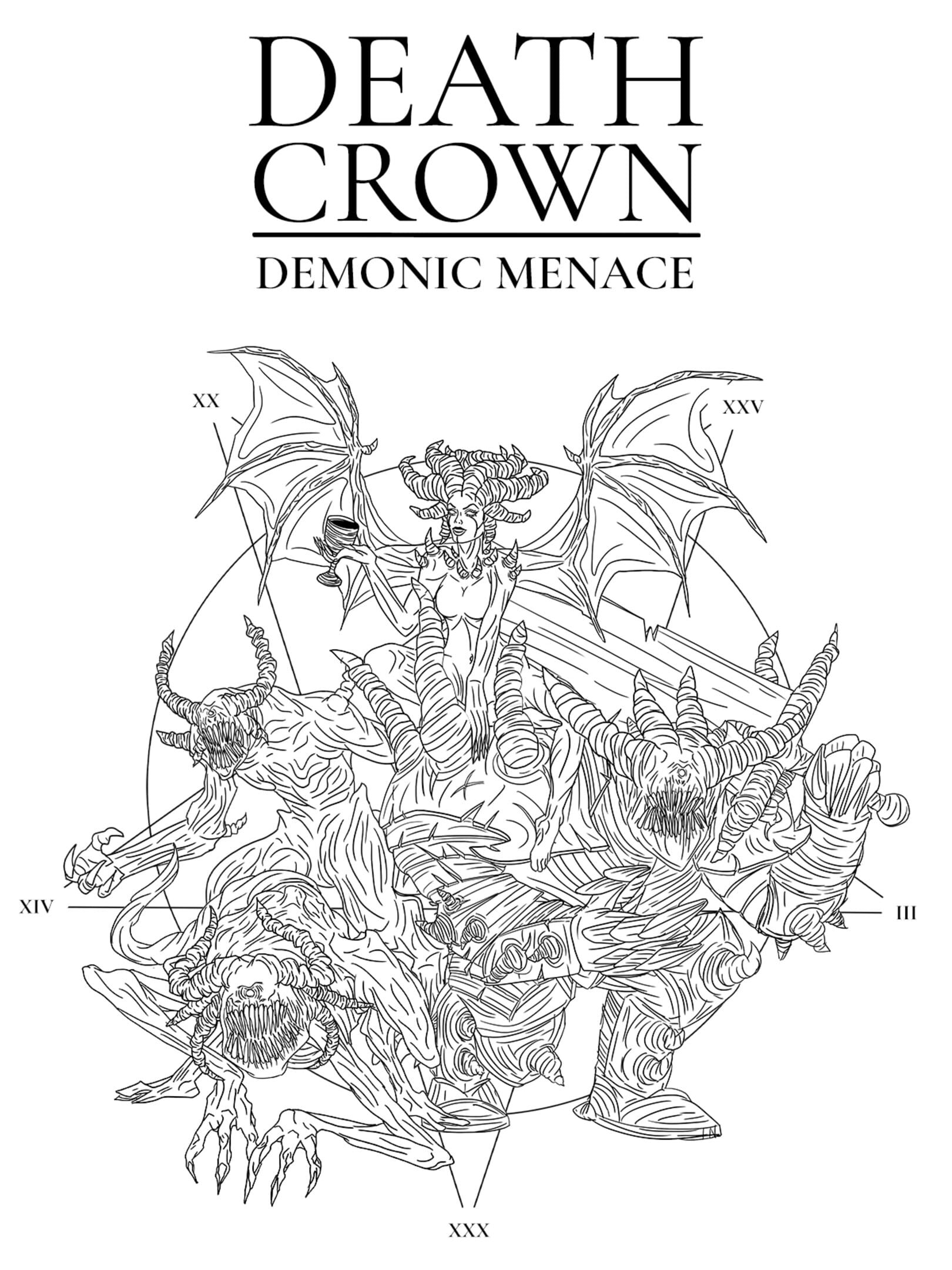 Death Crown: Demonic Menace cover