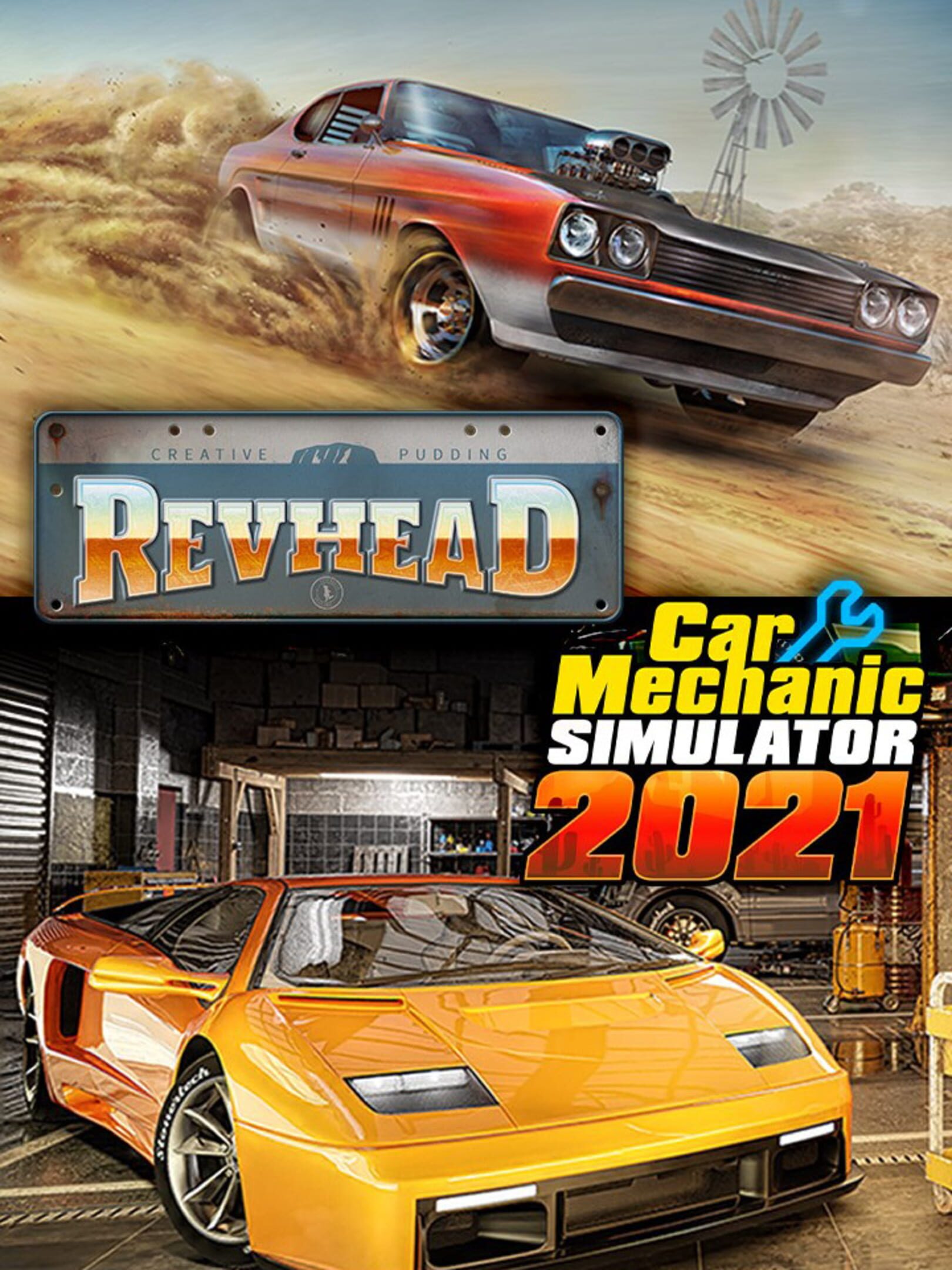 Car Mechanic Simulator 2021 & Revhead cover