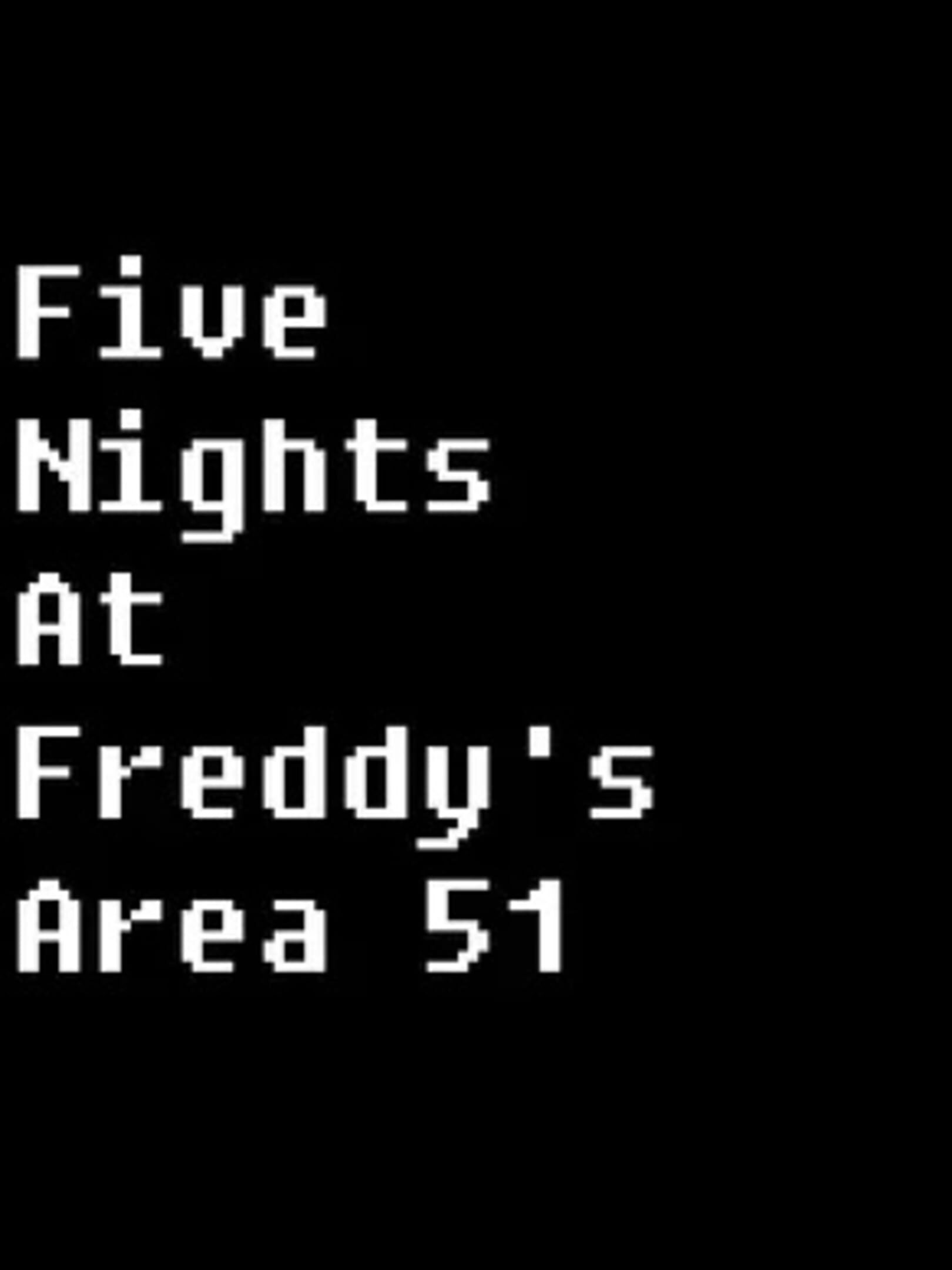 Five Nights at Freddy's Area 51 cover