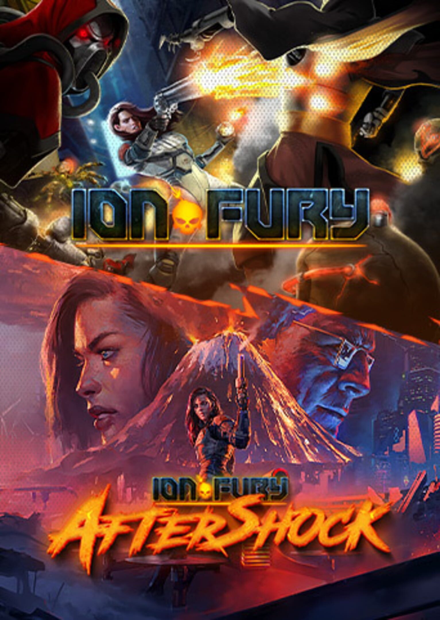 Ion Fury + Aftershock cover