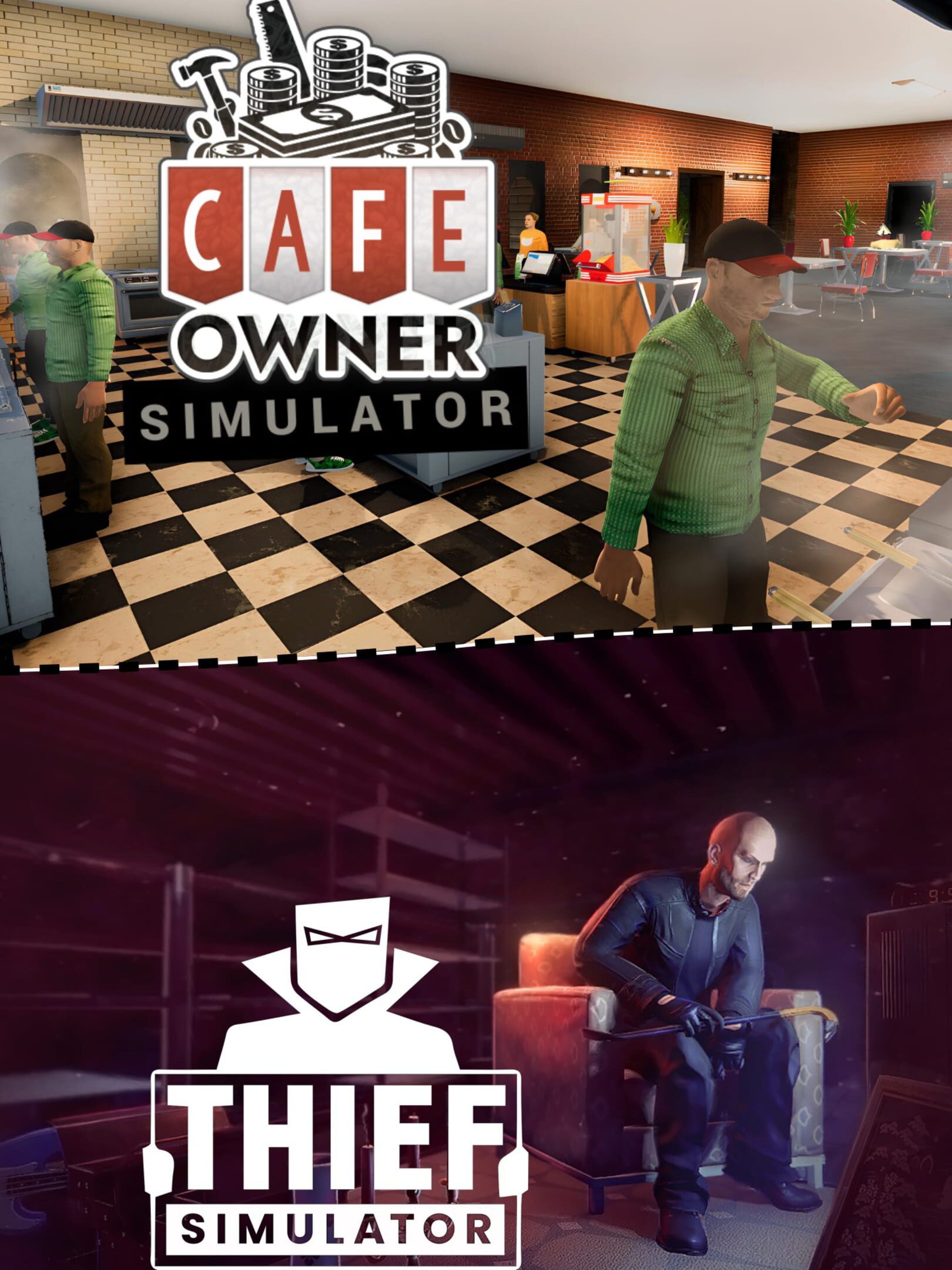 Thief in Cafe cover