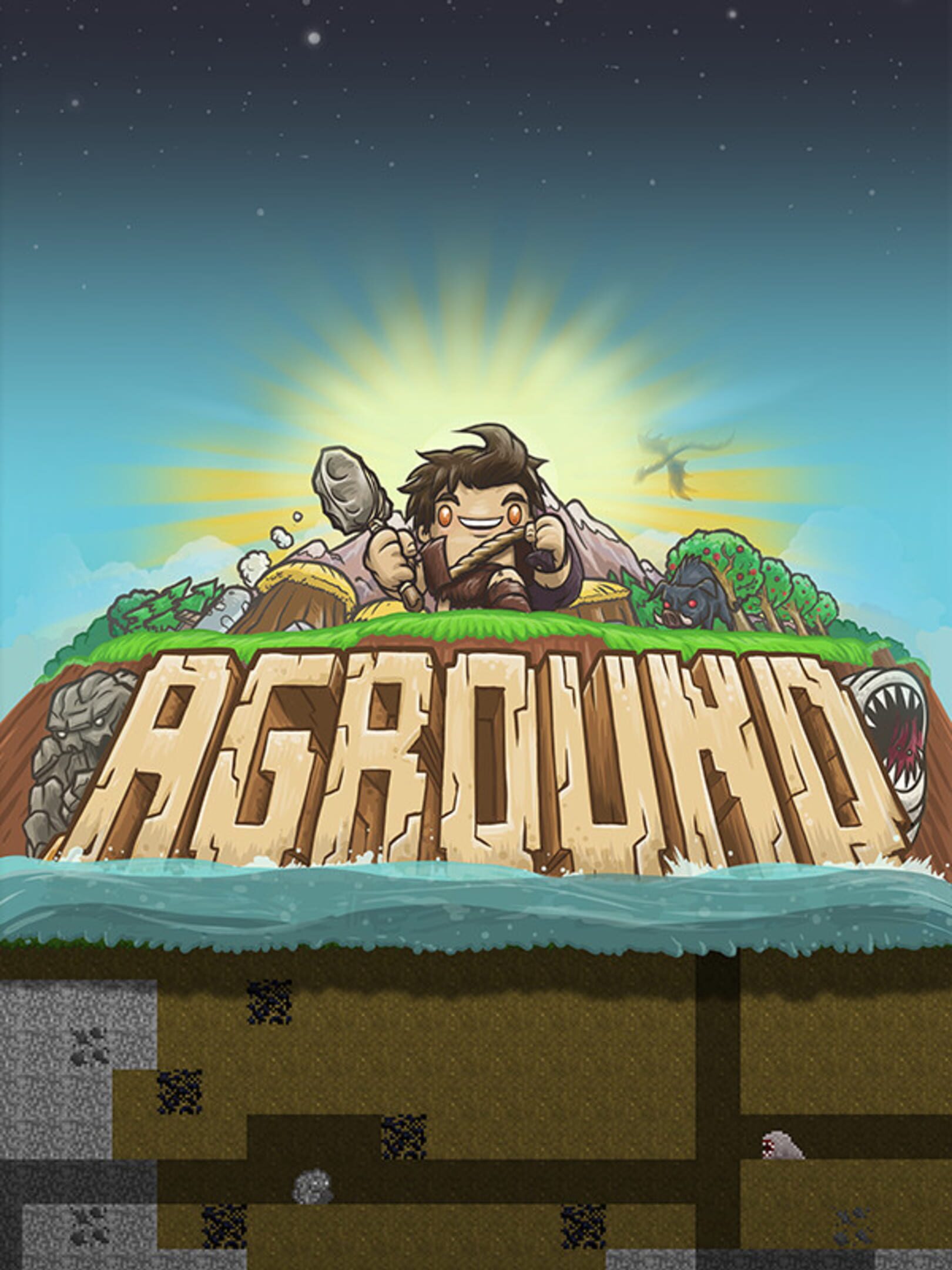 Aground