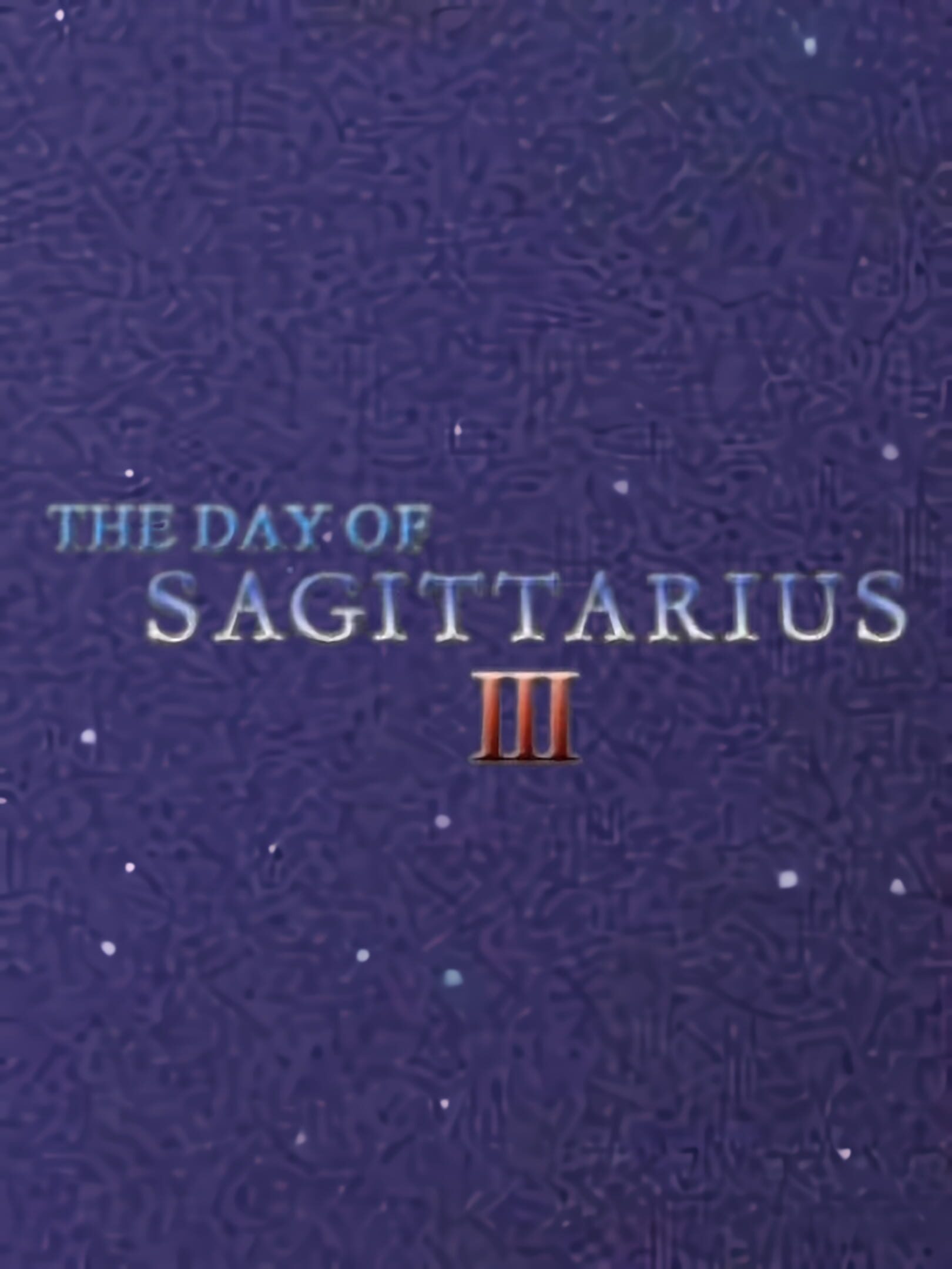 The Day of Sagittarius III cover