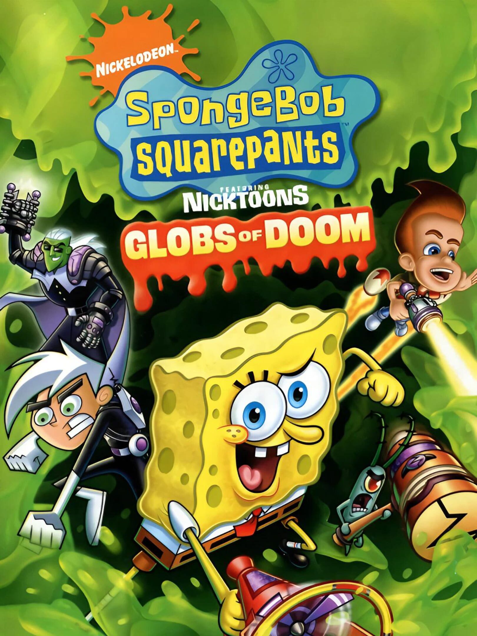 SpongeBob SquarePants featuring Nicktoons: Globs of Doom cover