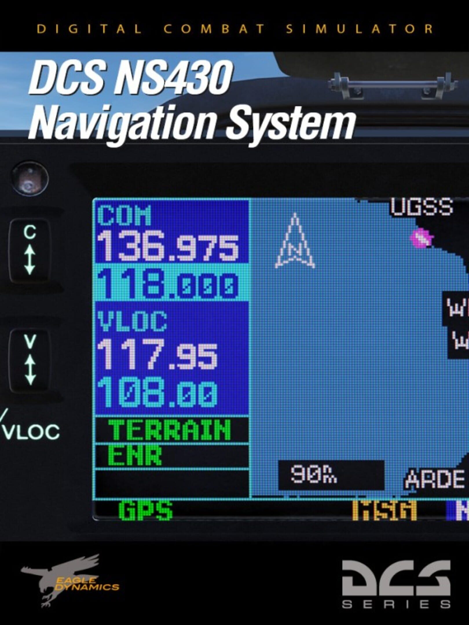 DCS World: NS 430 Navigation System cover