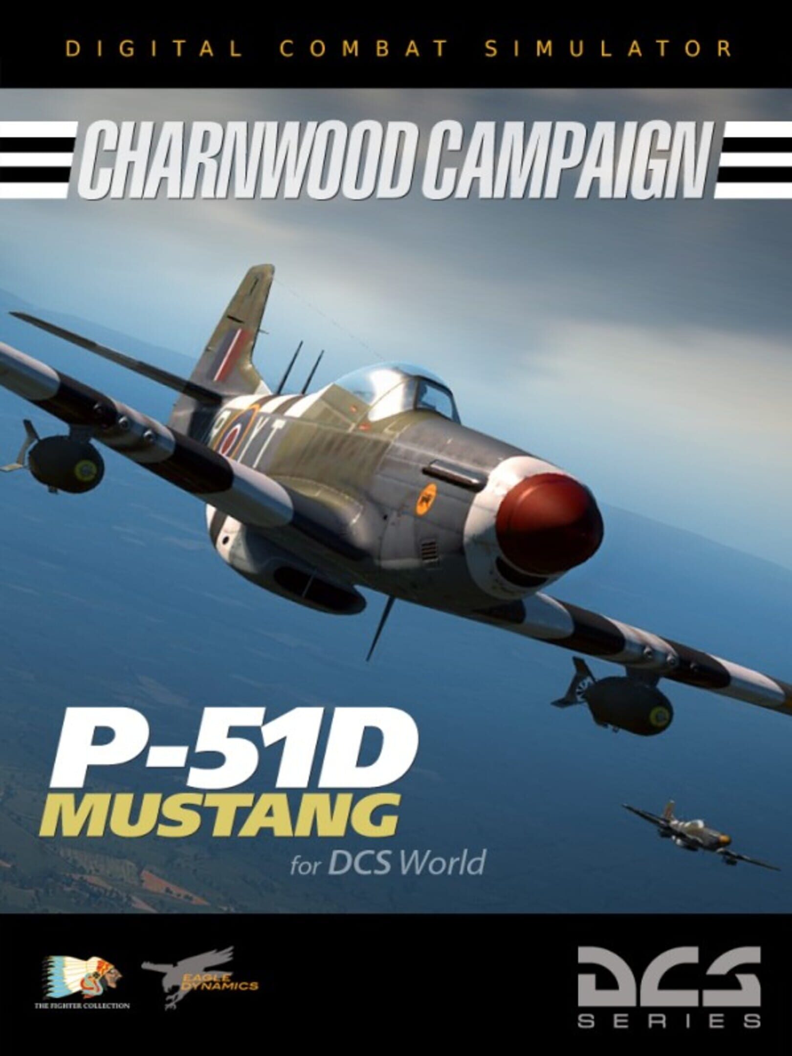 DCS World: P-51D Mustang - Operation Charnwood Campaign cover