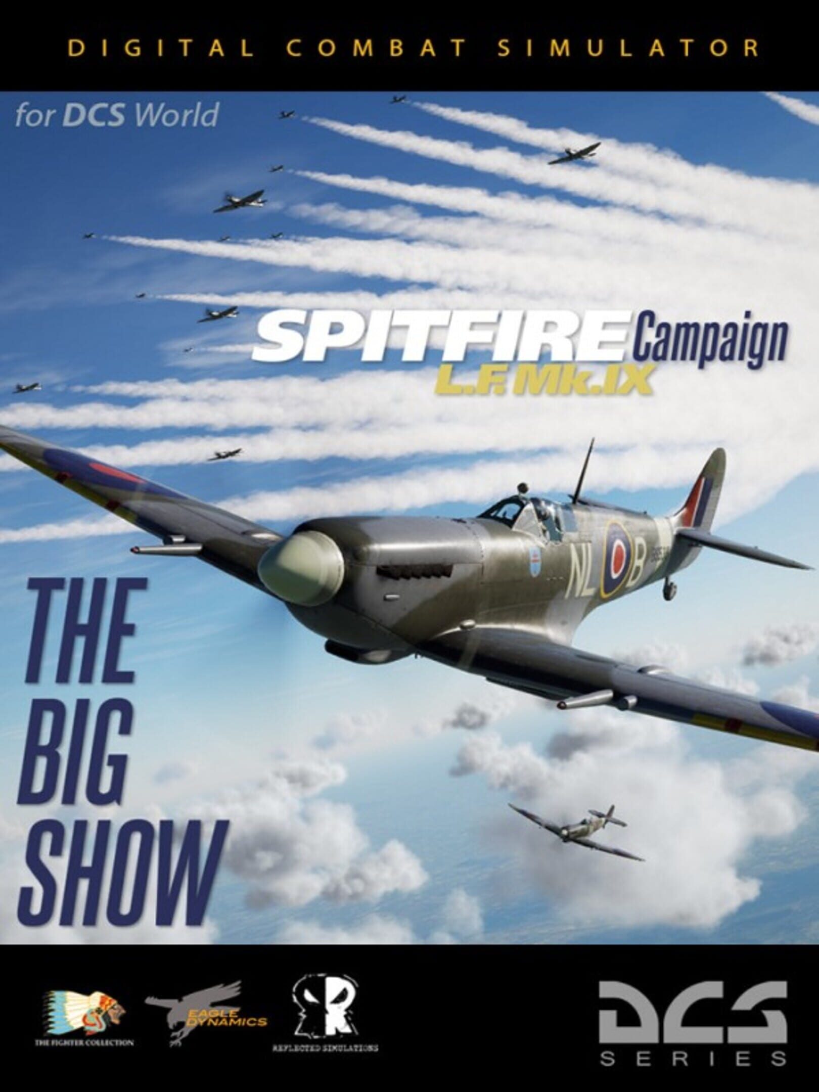 DCS World: Spitfire LF Mk.IX - The Big Show Campaign cover