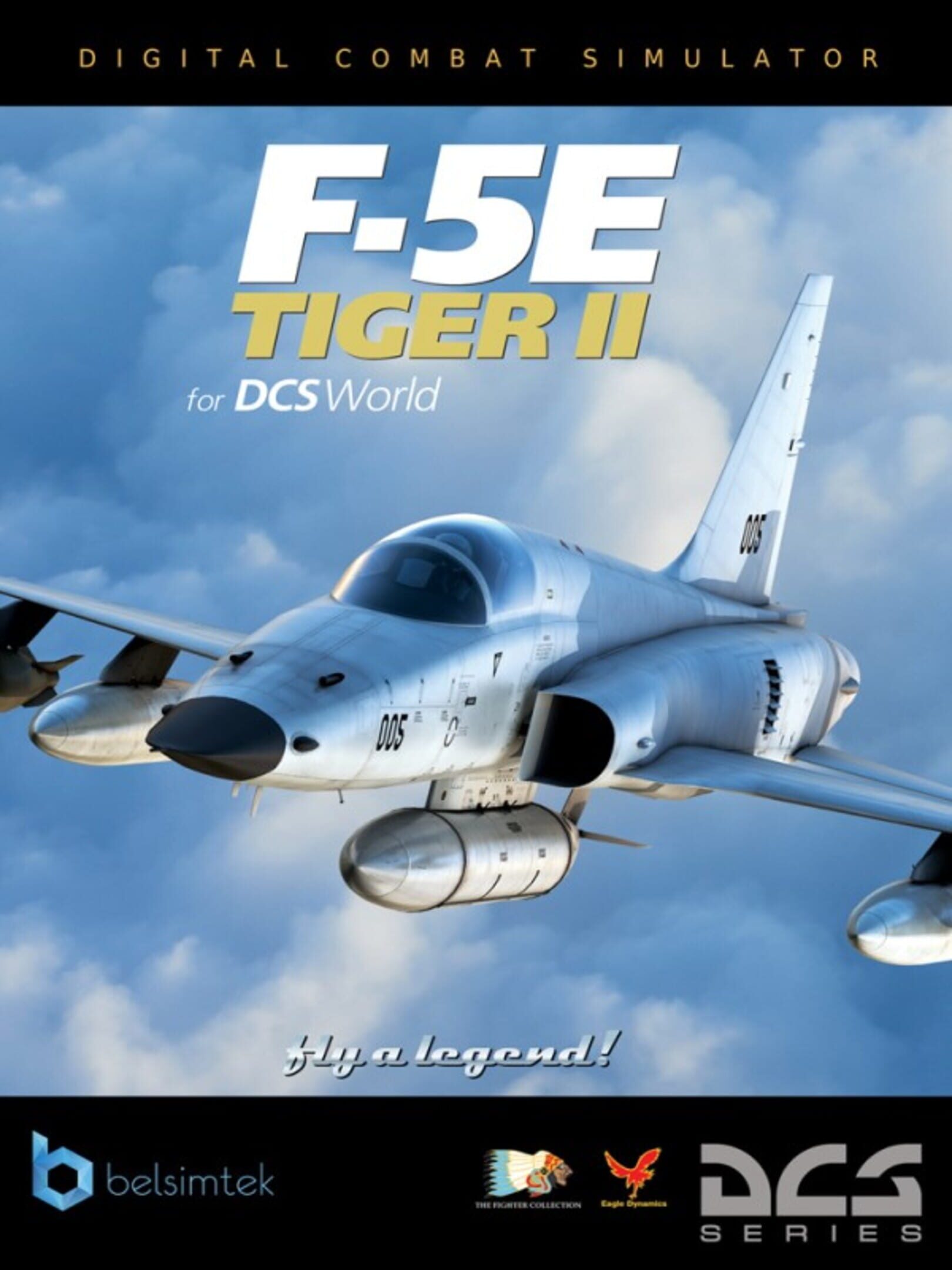 DCS World: F-5E Tiger II cover