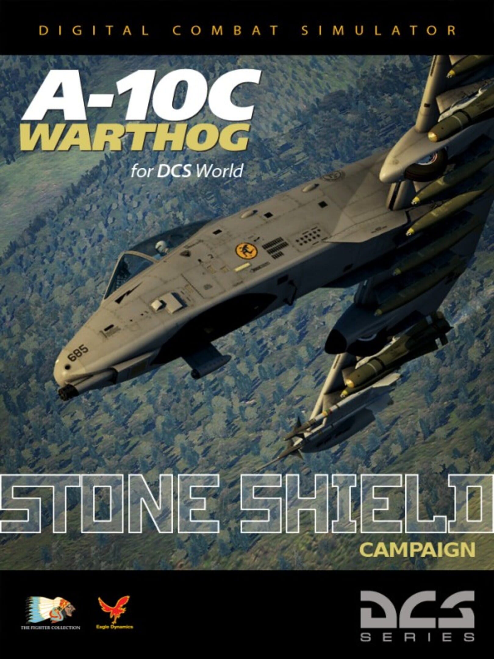 DCS World: A-10C - Stone Shield Campaign cover