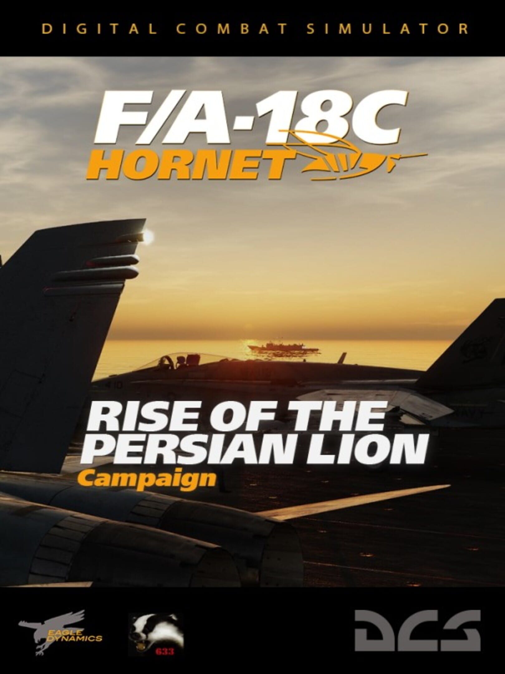 DCS World: F/A-18C Rise of the Persian Lion Campaign cover