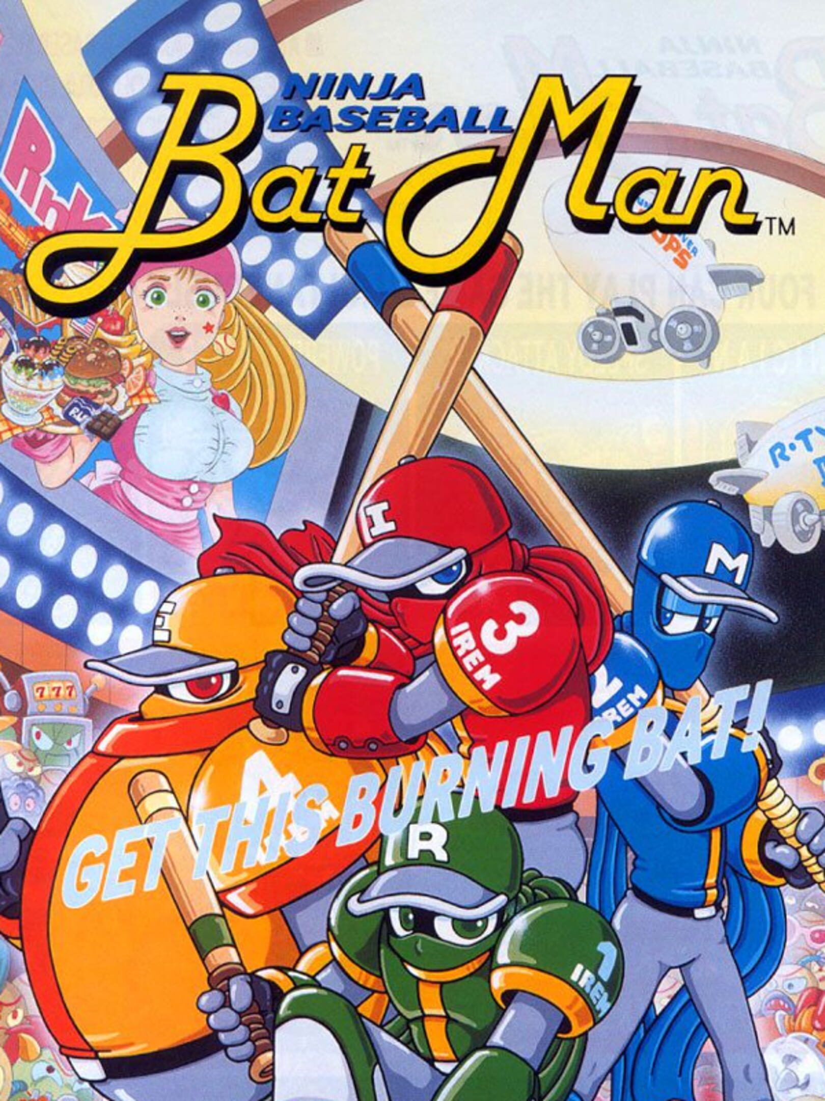 Ninja Baseball Bat Man