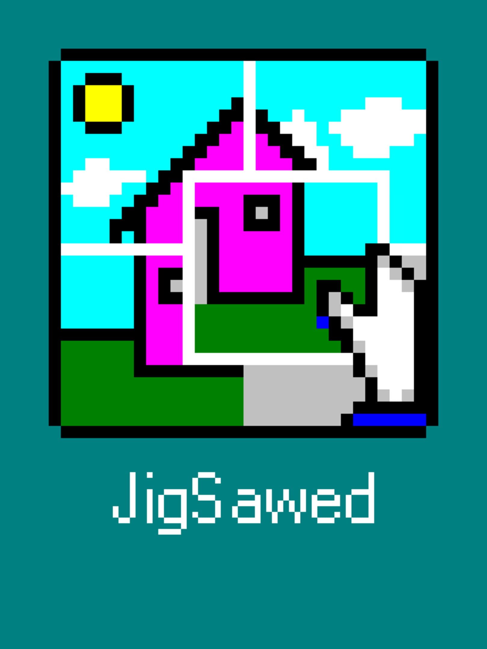Jigsawed cover