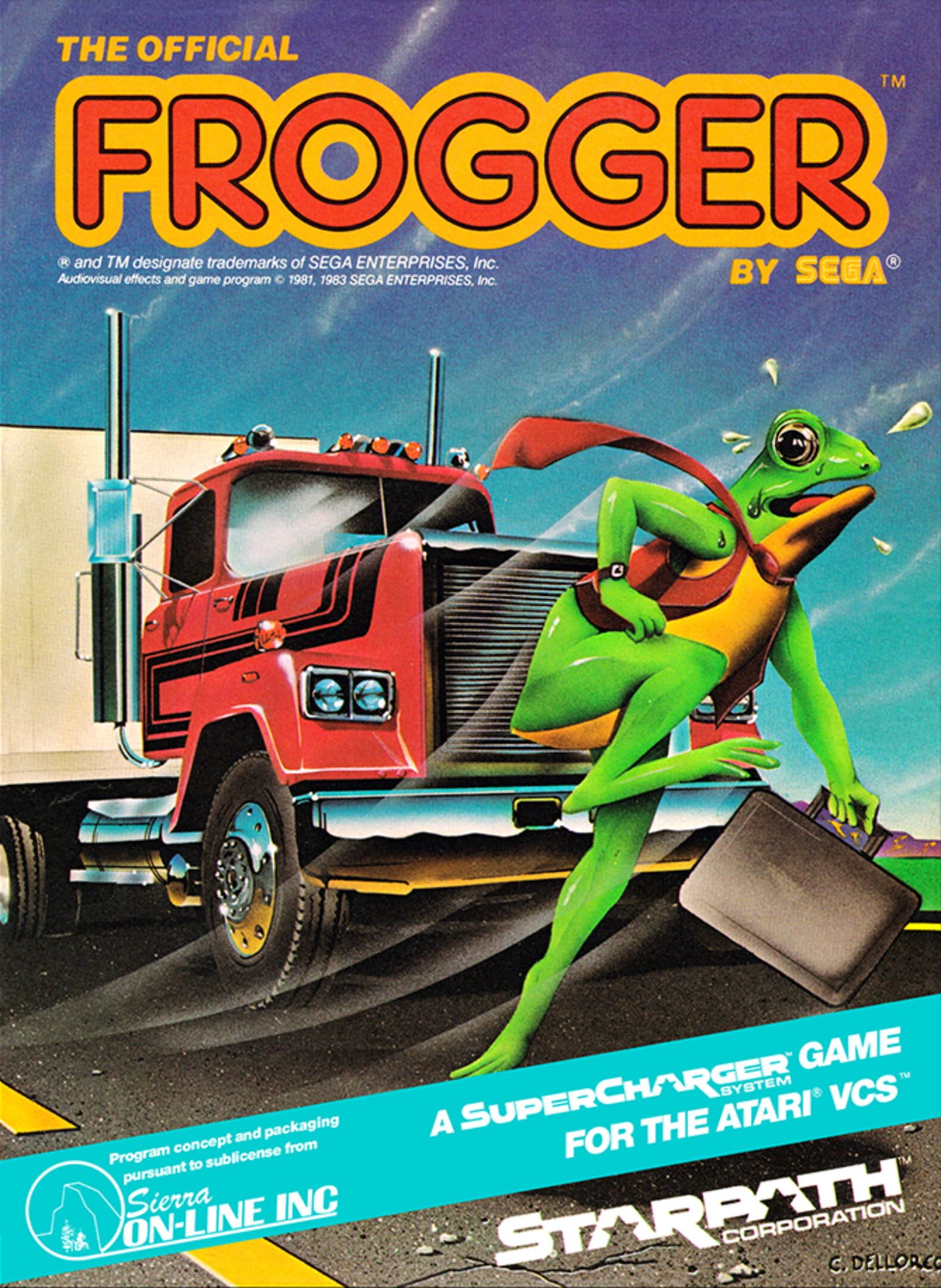 Frogger box art