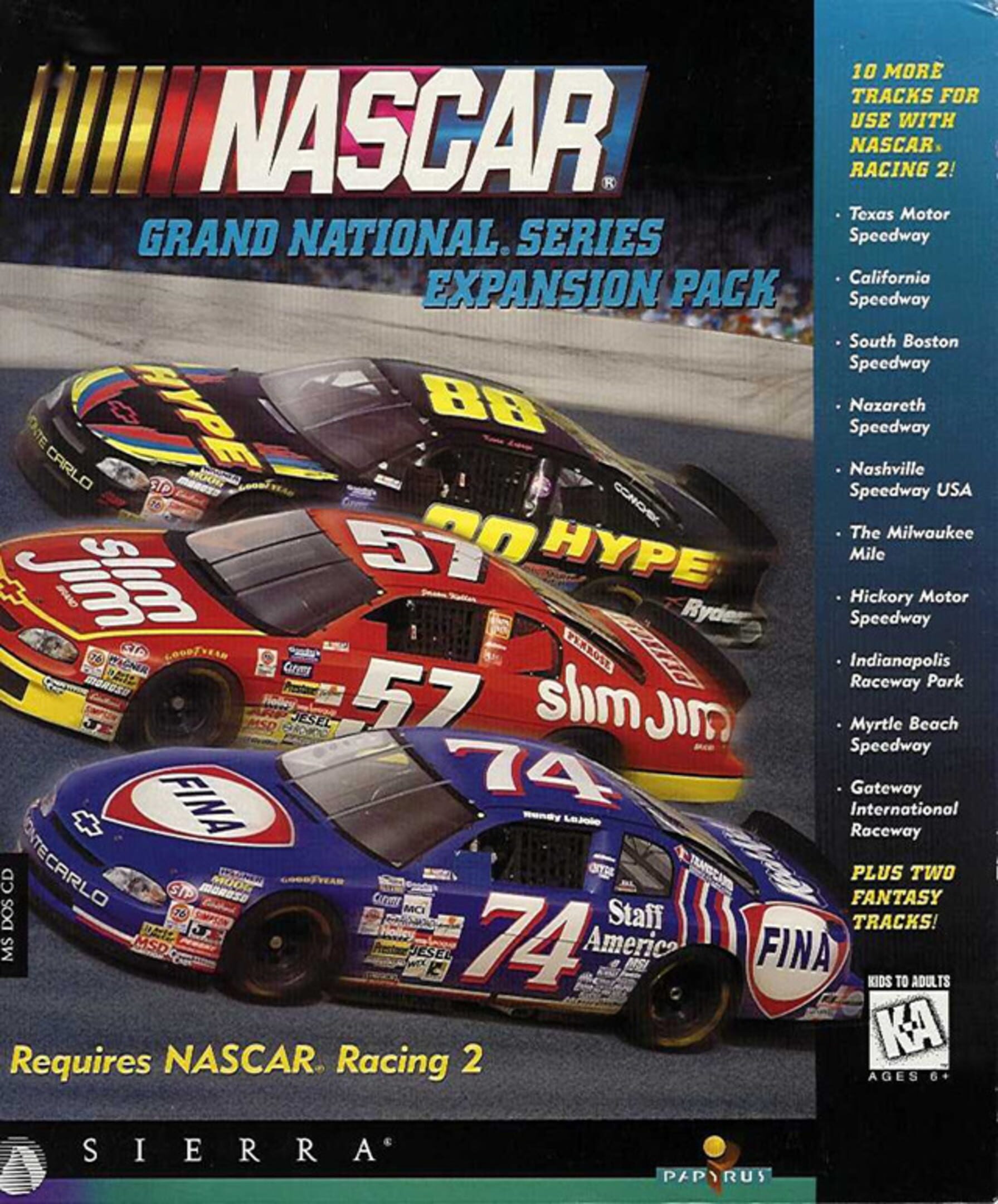 NASCAR Grand National Series: Expansion Pack cover
