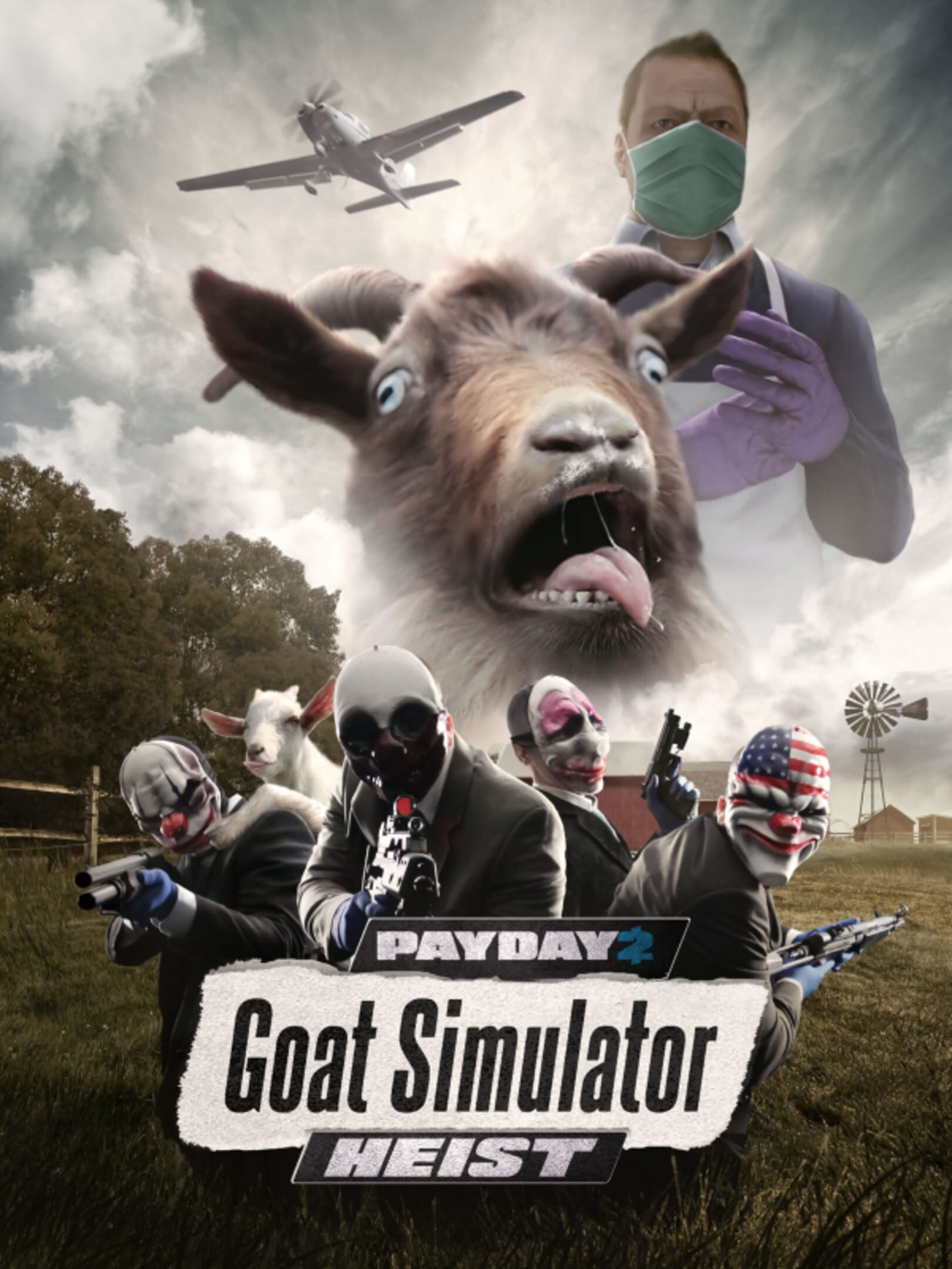 Payday 2: The Goat Simulator Heist cover