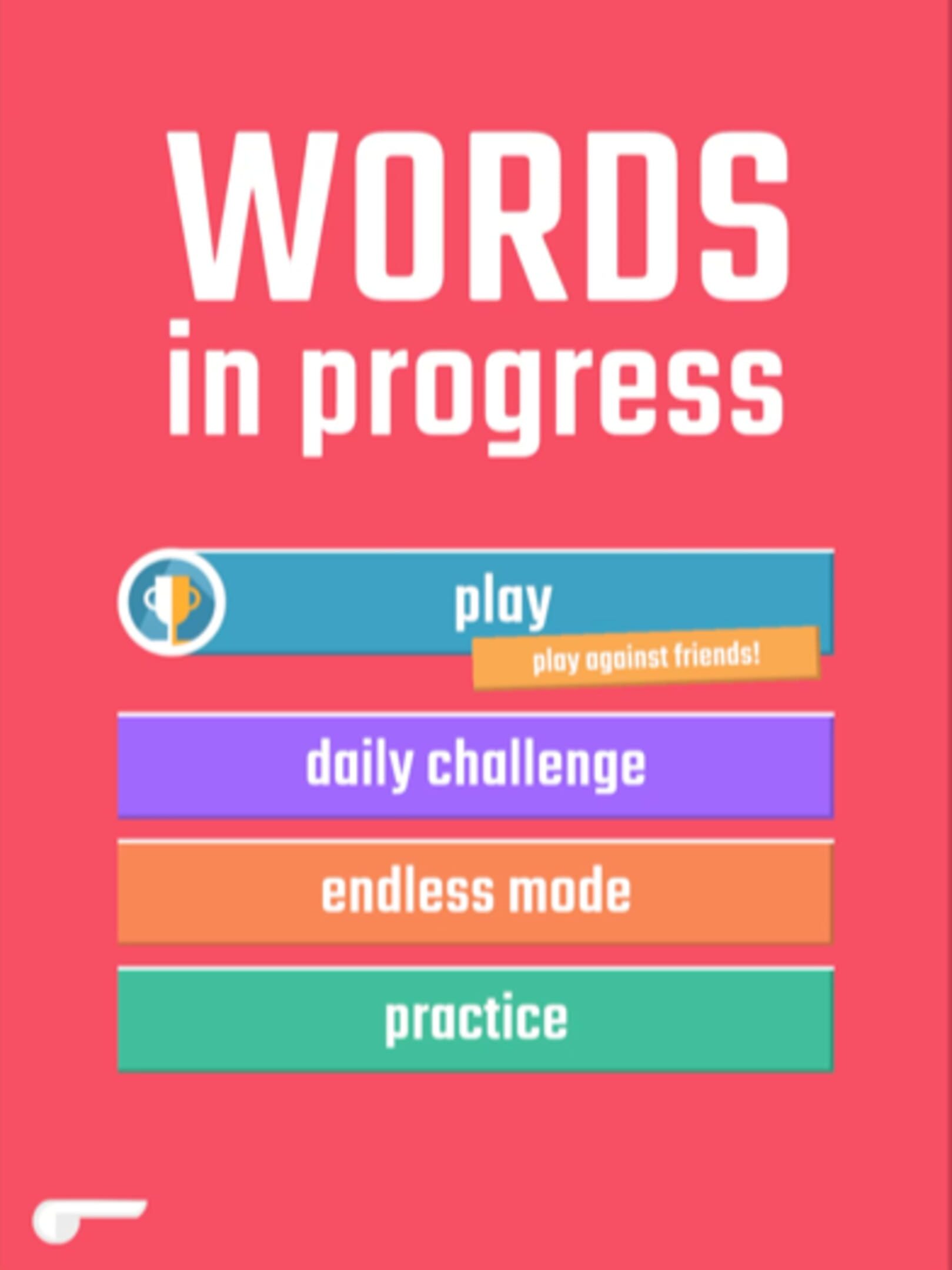 Words In Progress