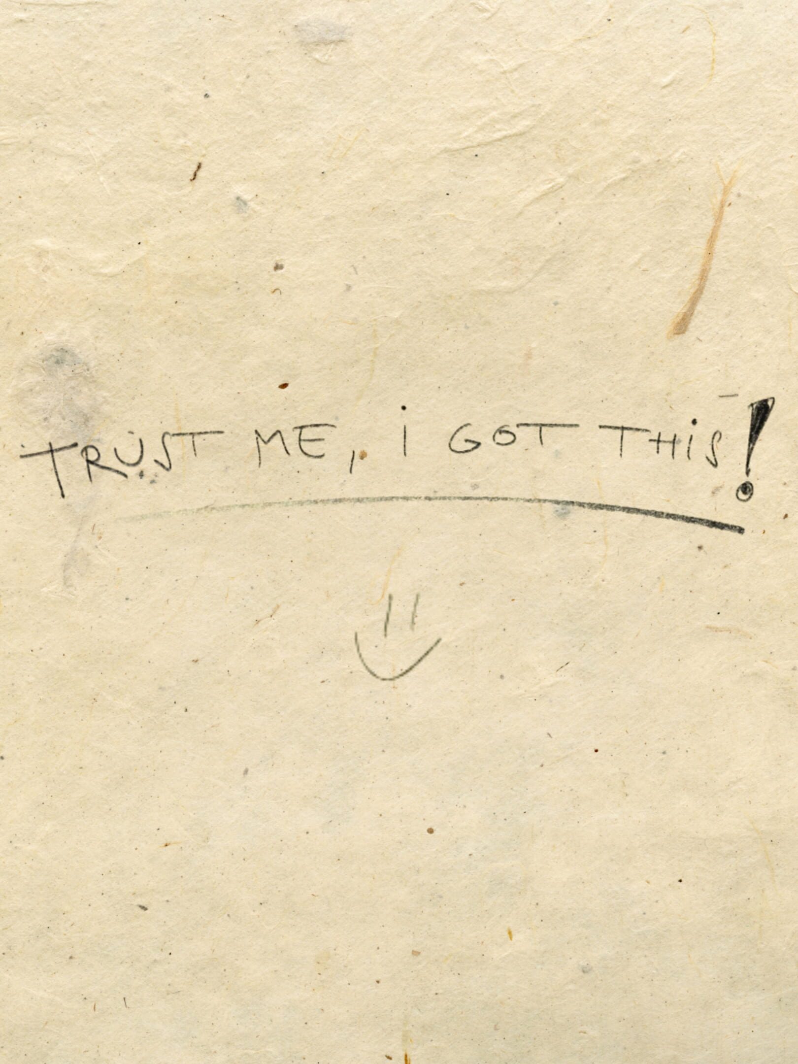 Trust Me, I Got This!