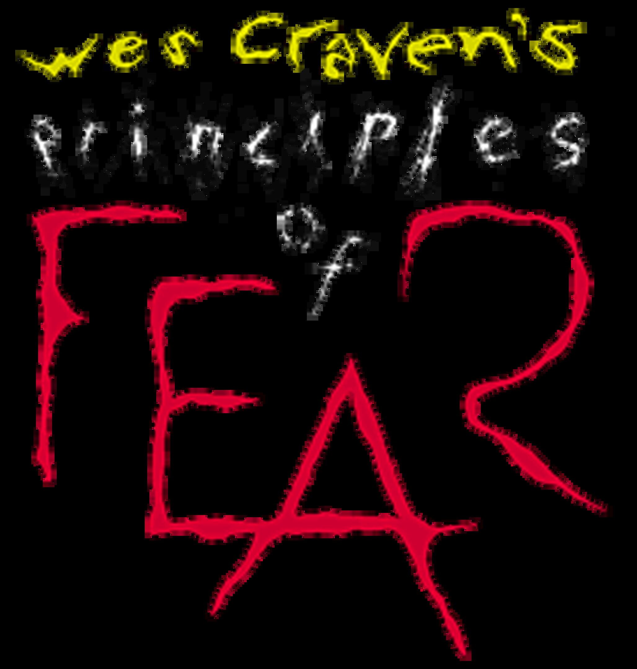 Wes Craven's Principles of Fear
