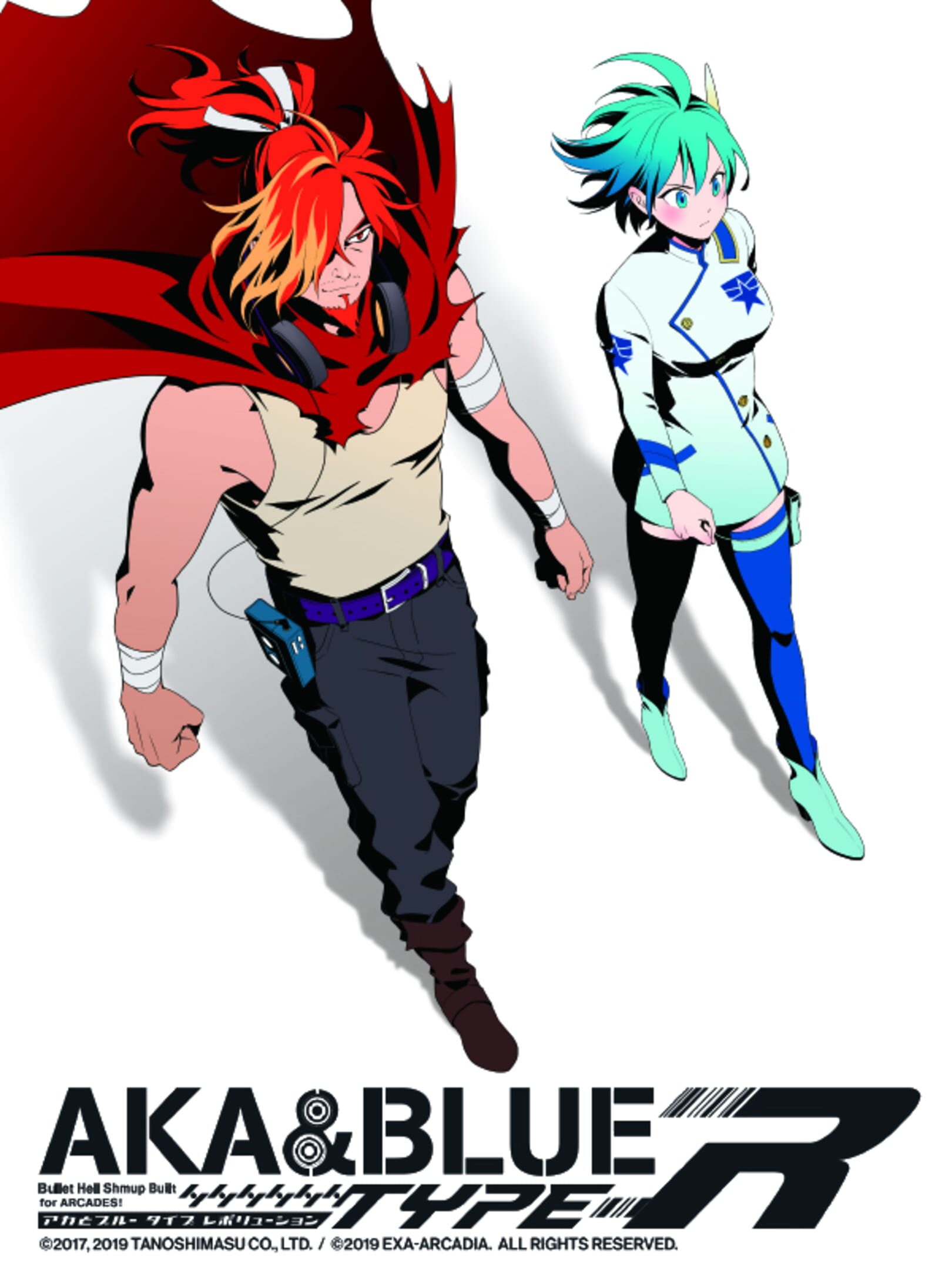 Aka & Blue Type-R cover