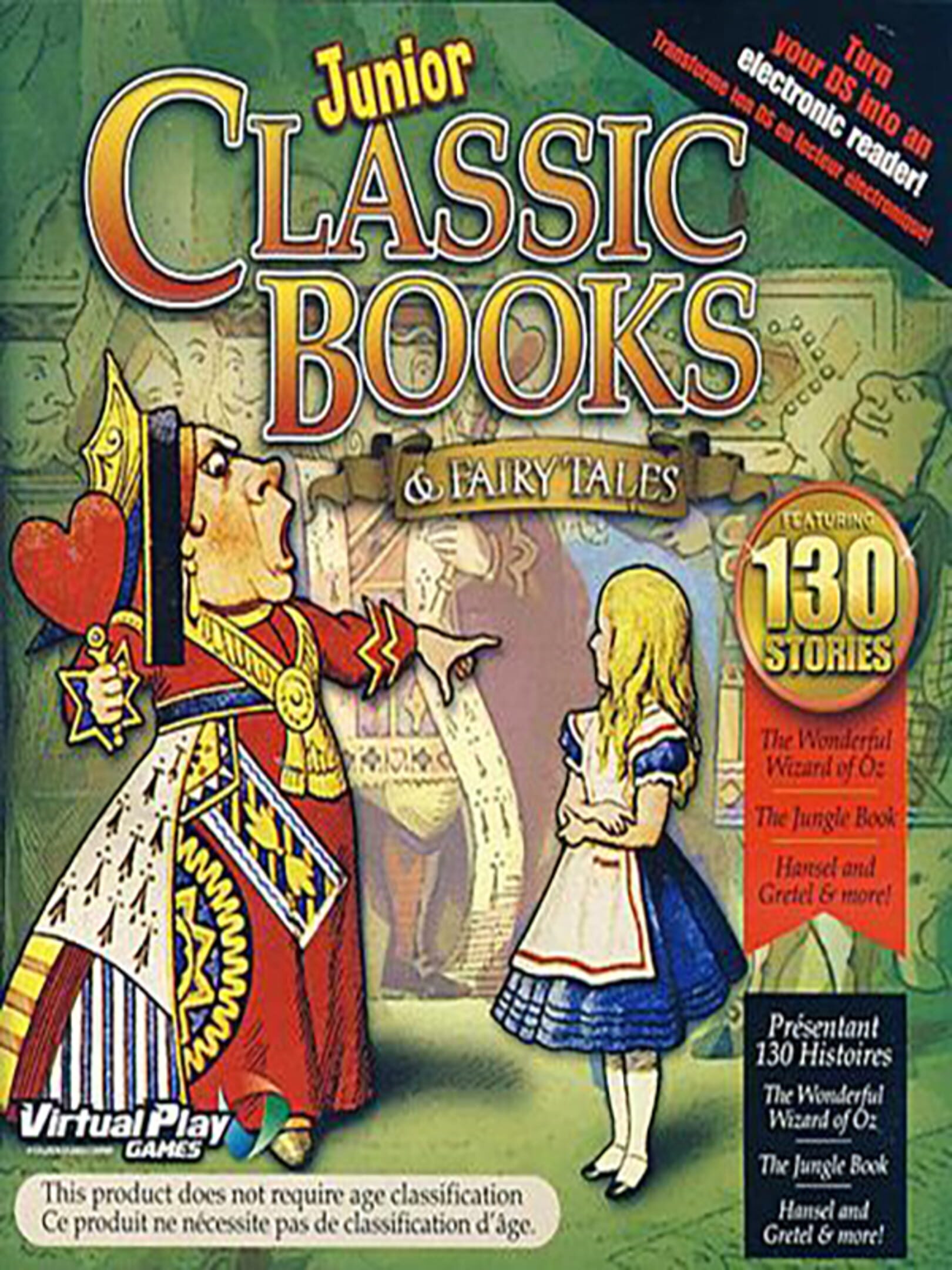 Junior Classic Books and Fairytales cover