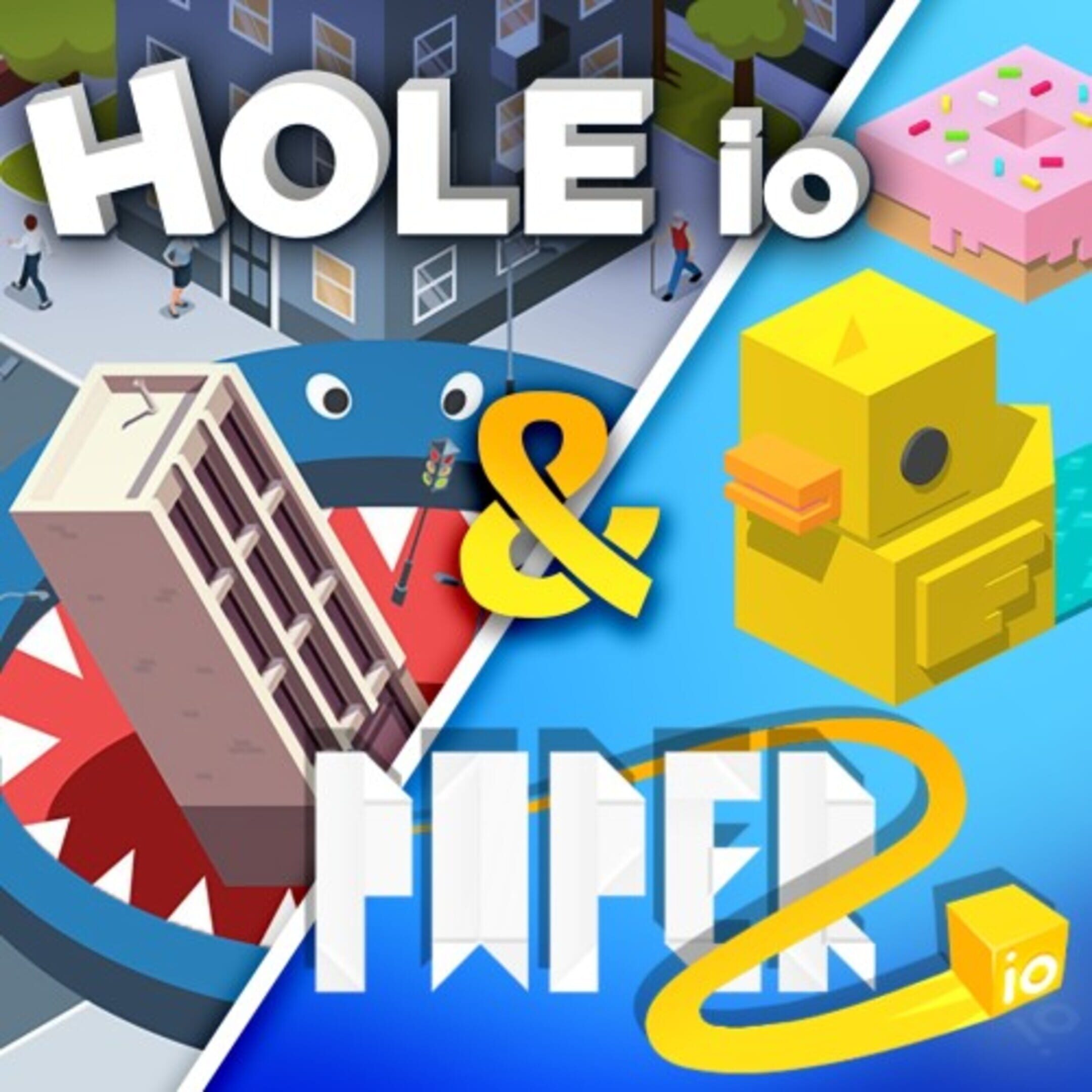 Hole io & Paper io 2 cover
