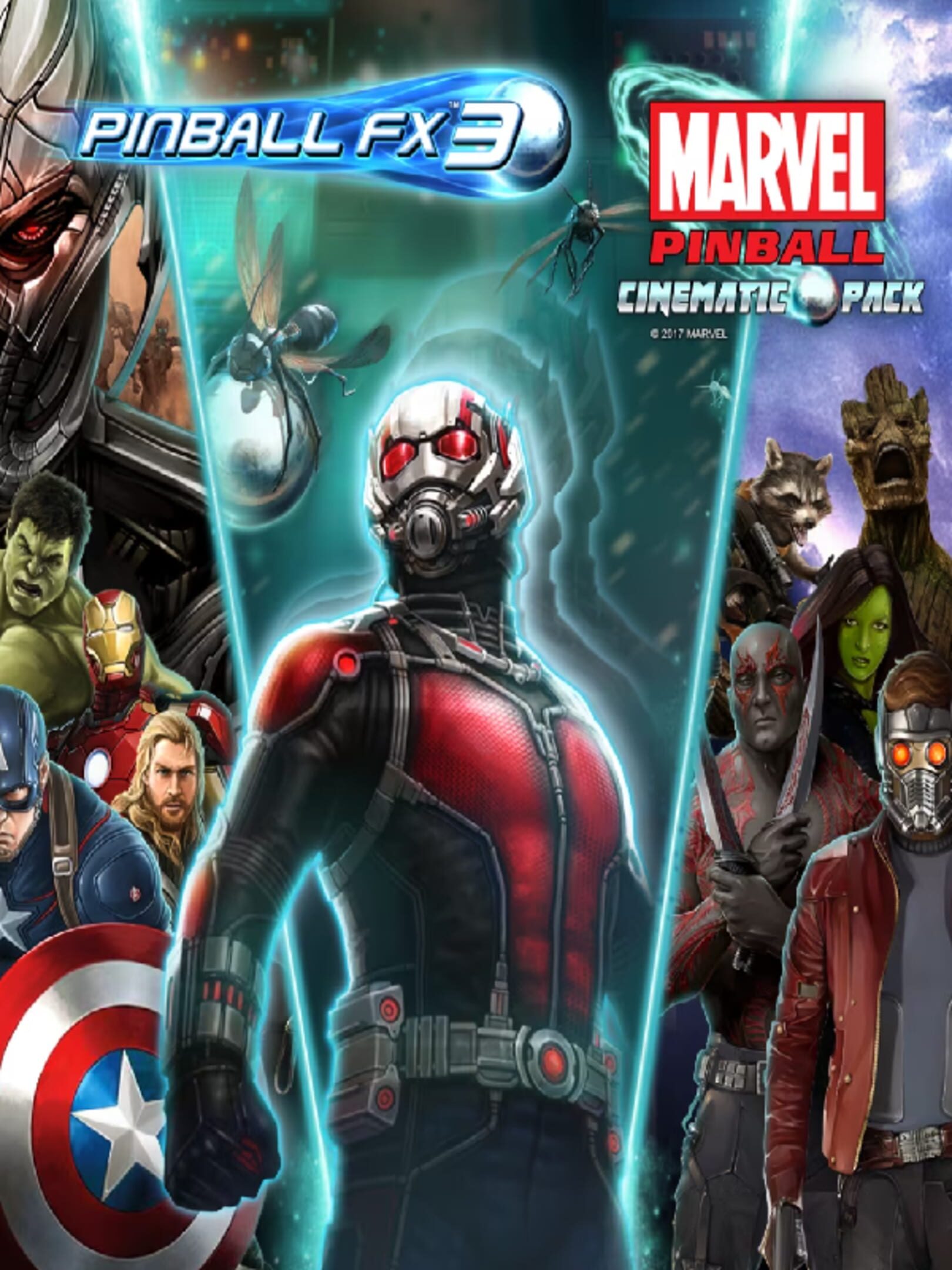 Pinball FX3: Marvel Pinball - Cinematic Pack cover