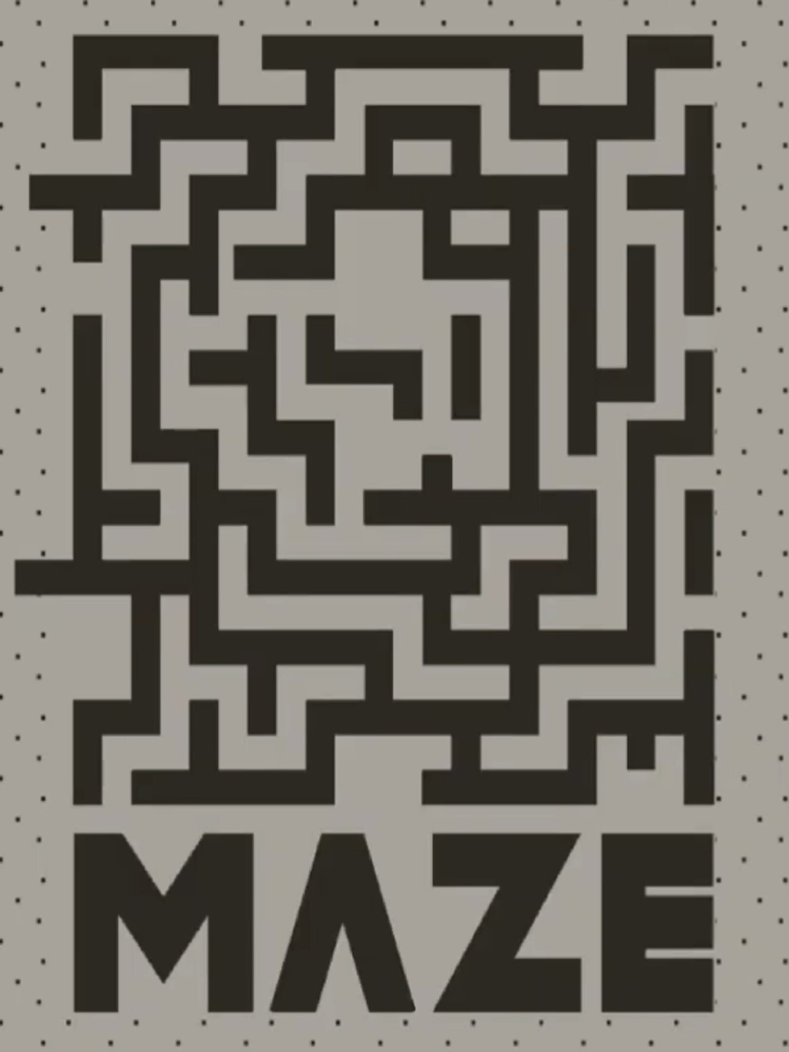 Maze cover