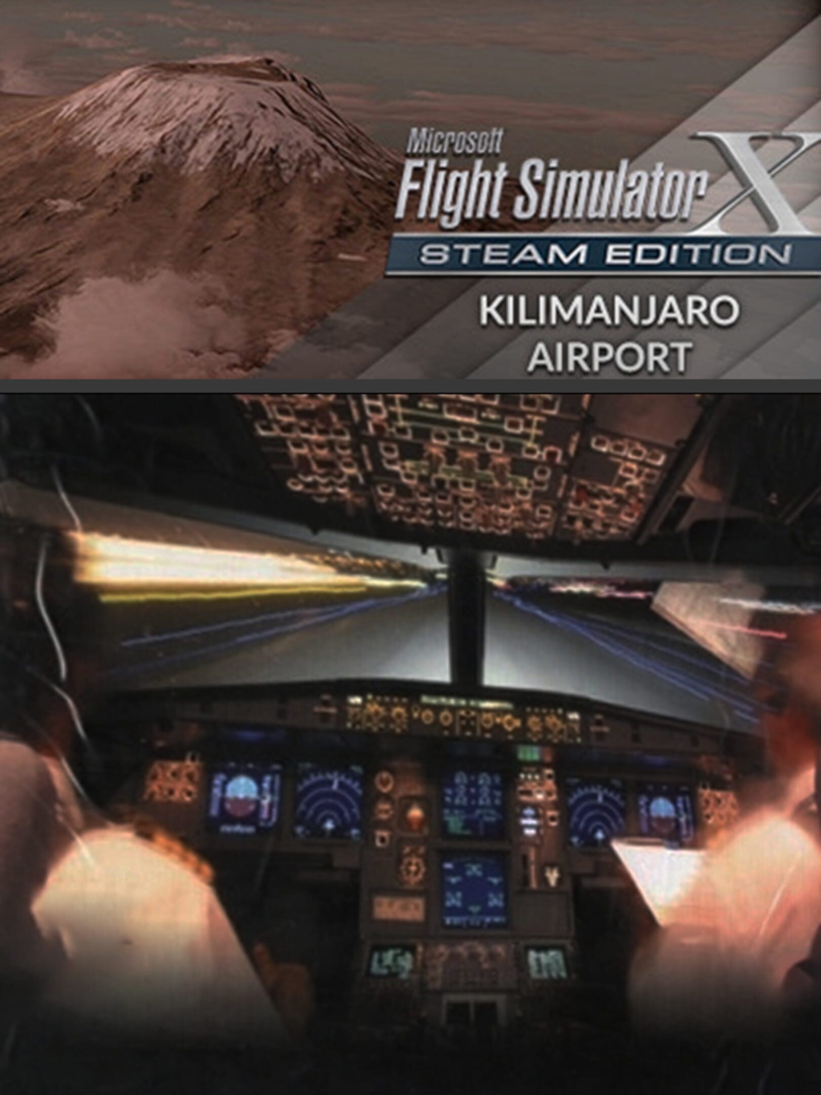 Microsoft Flight Simulator X: Steam Edition - Kilimanjaro Airport (HTKJ) cover