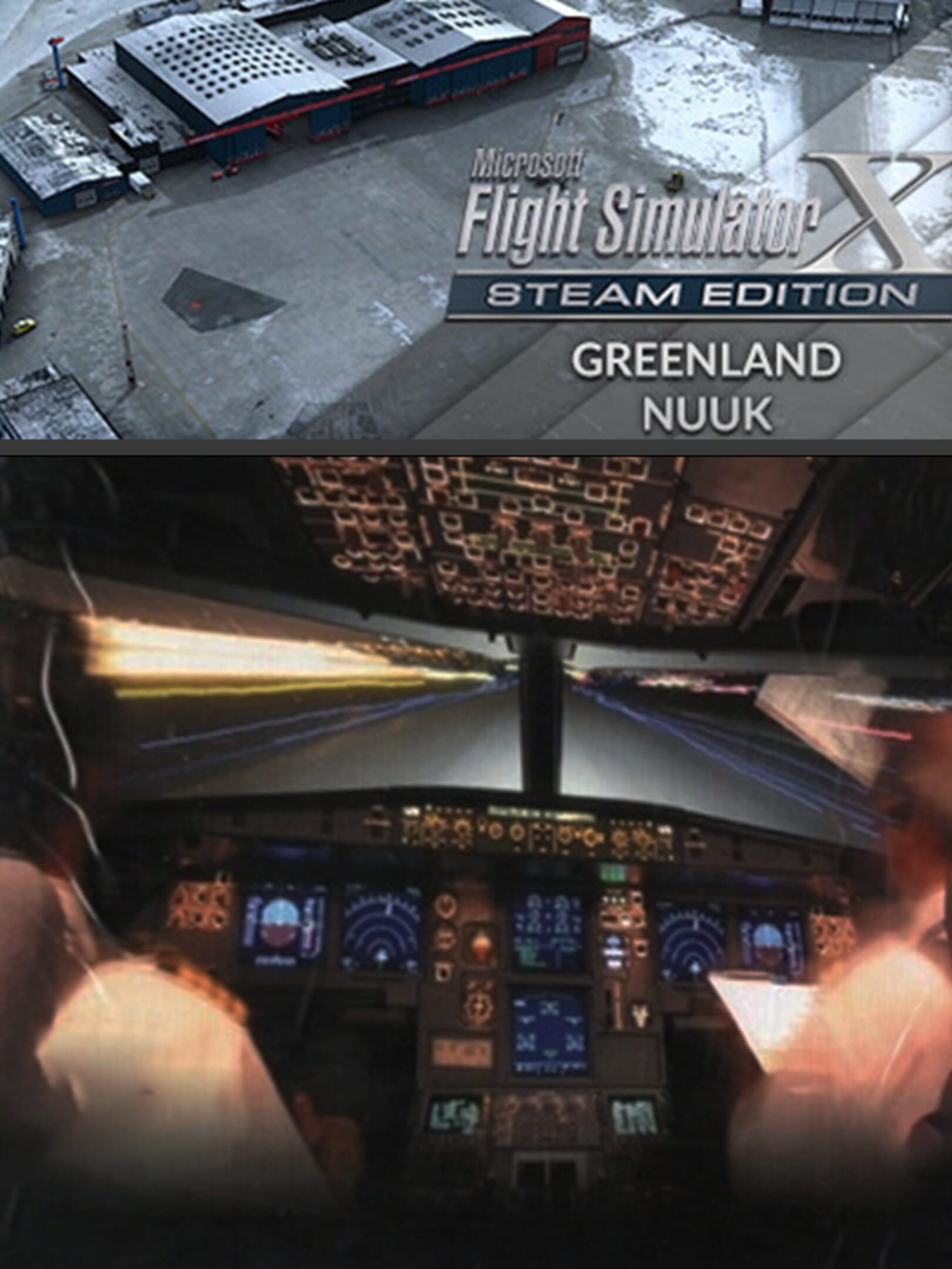 Microsoft Flight Simulator X: Steam Edition - Greenland Nuuk cover