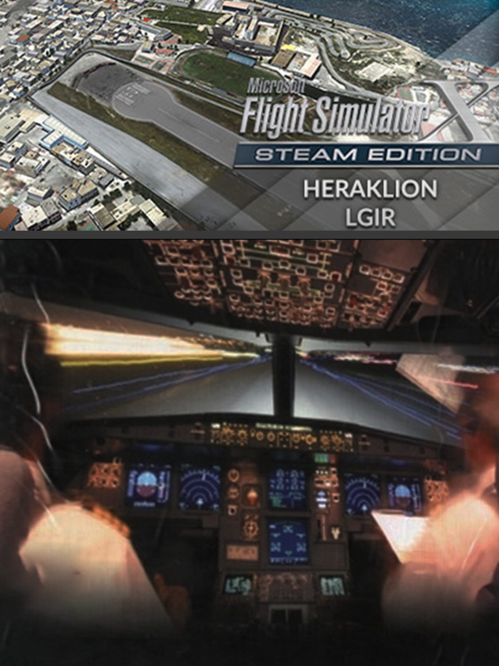 Microsoft Flight Simulator X: Steam Edition - Heraklion Airport (LGIR) cover