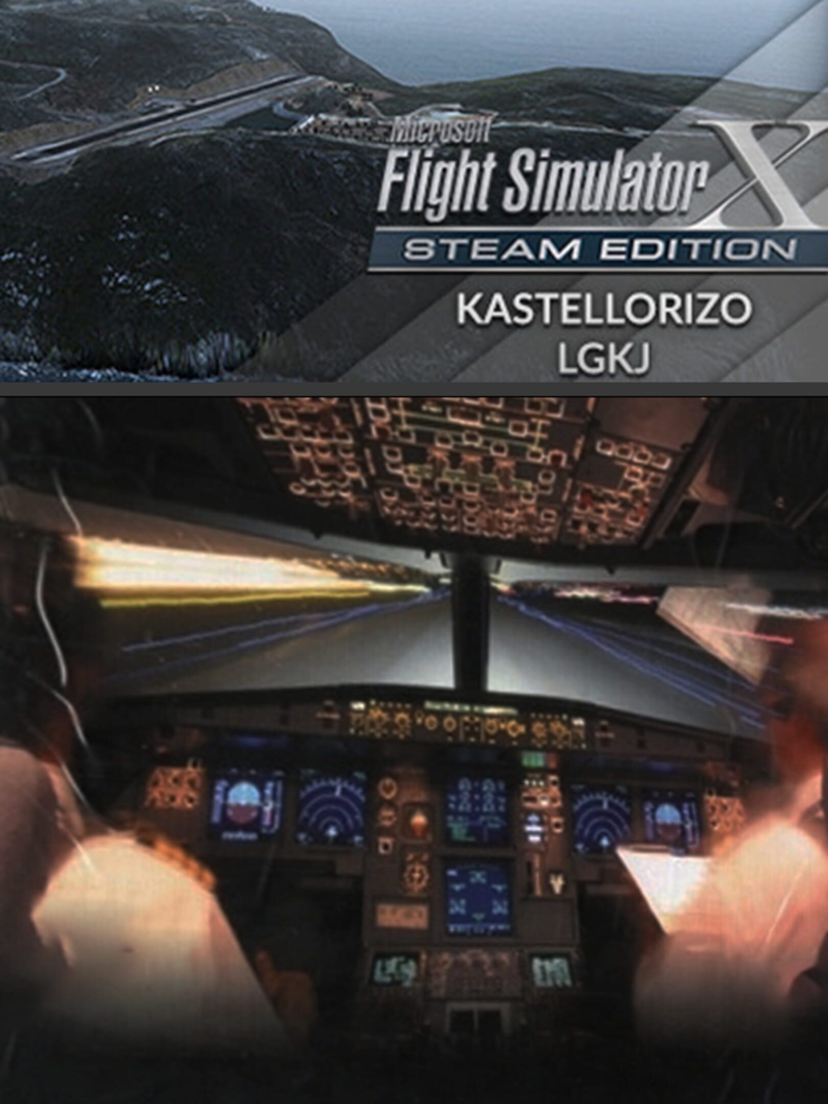 Microsoft Flight Simulator X: Steam Edition - Kastellorizo Airport (LGKJ) cover