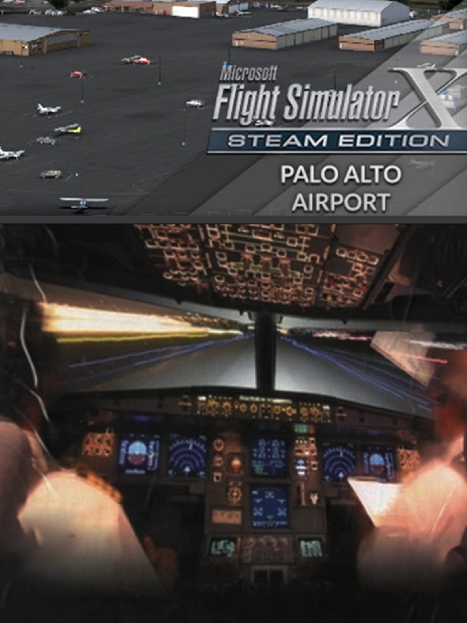 Microsoft Flight Simulator X: Steam Edition - Palo Alto Airport cover