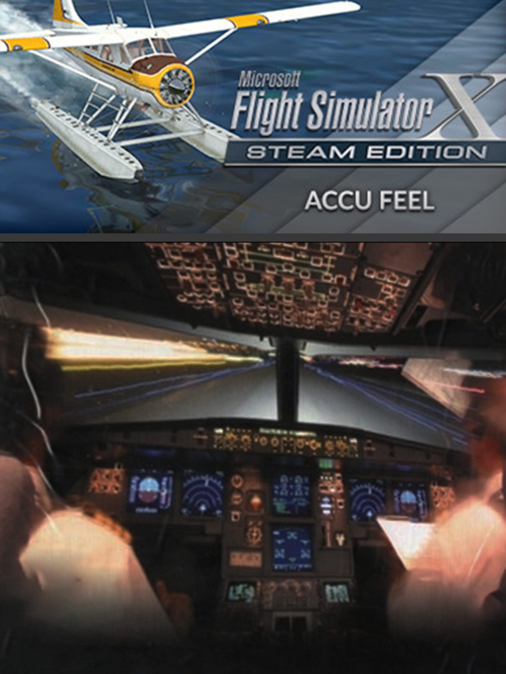 Microsoft Flight Simulator X: Steam Edition - Accu-Feel cover