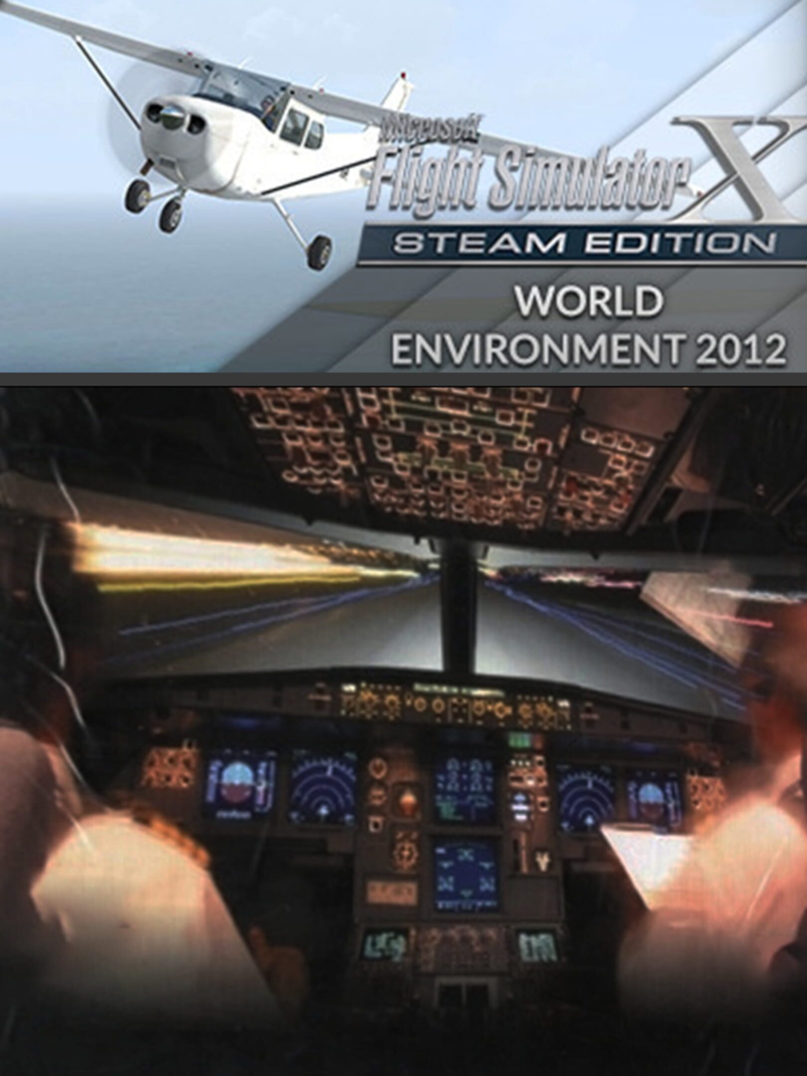 Microsoft Flight Simulator X: Steam Edition - World Environment 2012 cover