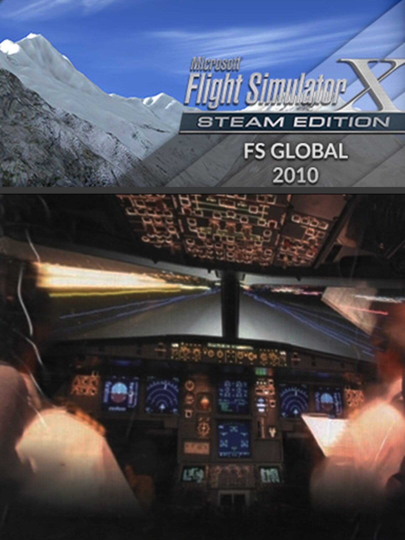 Microsoft Flight Simulator X: Steam Edition - FS Global 2010 cover