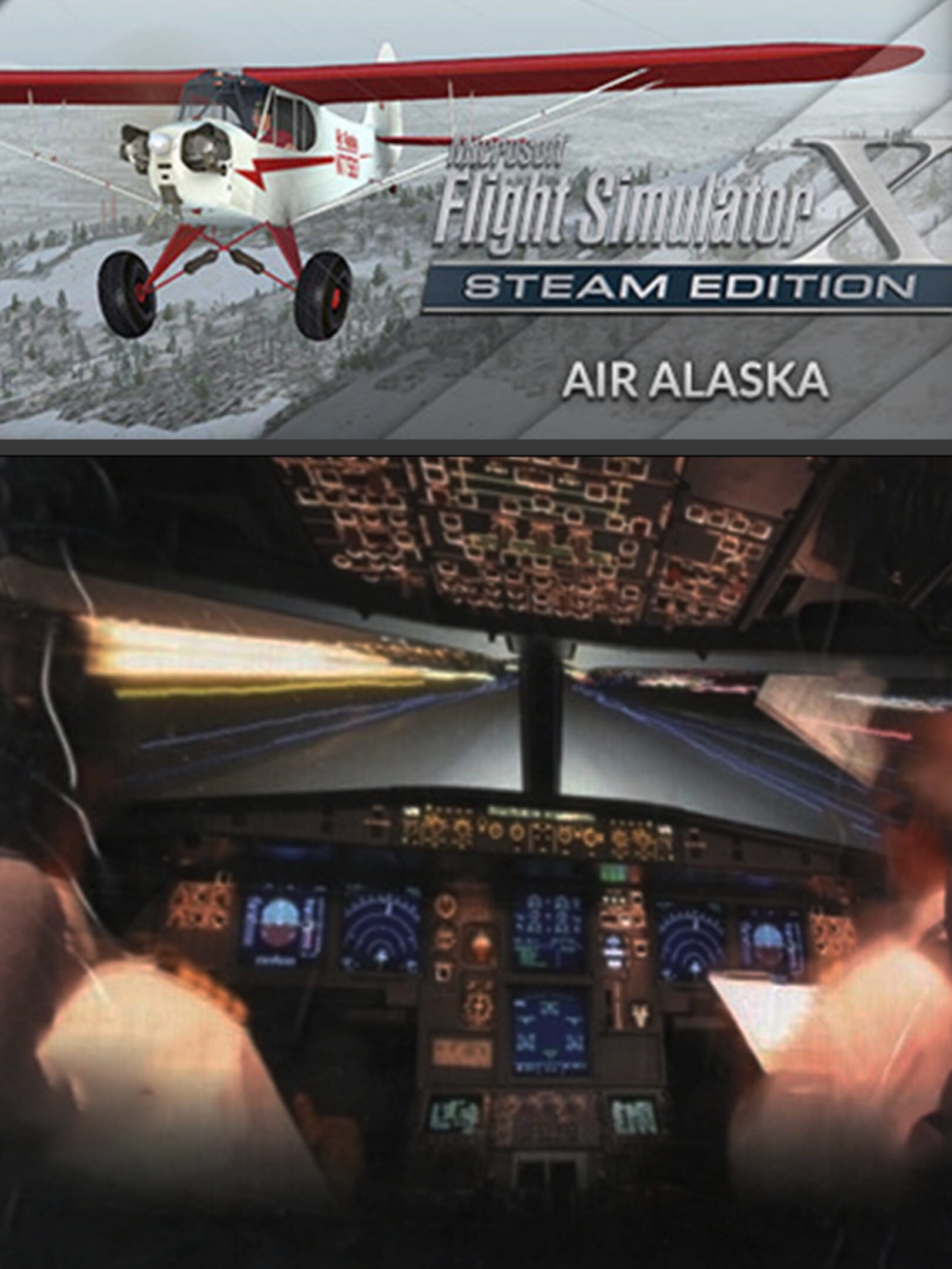 Microsoft Flight Simulator X: Steam Edition - Air Alaska cover