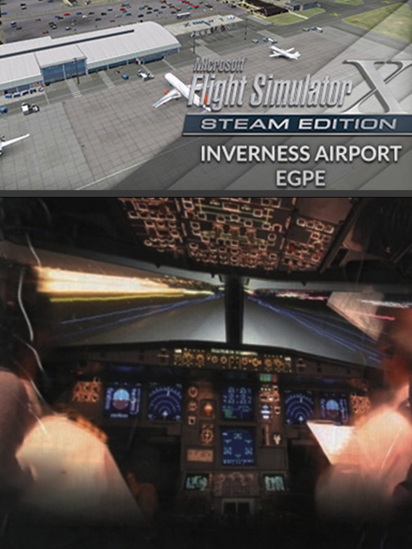 Microsoft Flight Simulator X: Steam Edition - Inverness Airport (EGPE) cover