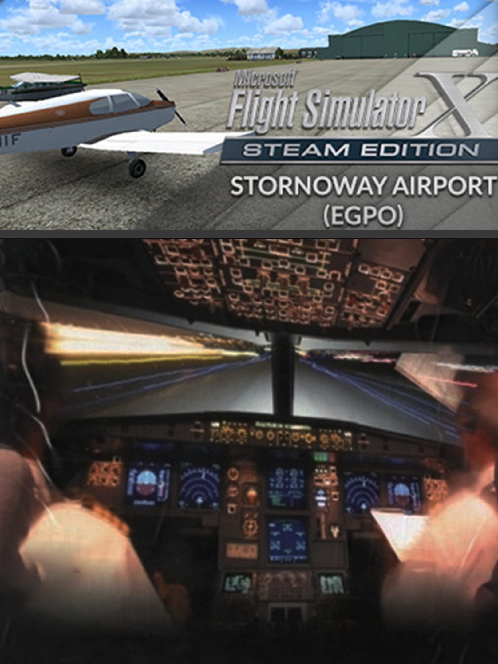 Microsoft Flight Simulator X: Steam Edition - Stornoway Airport (EGPO) cover