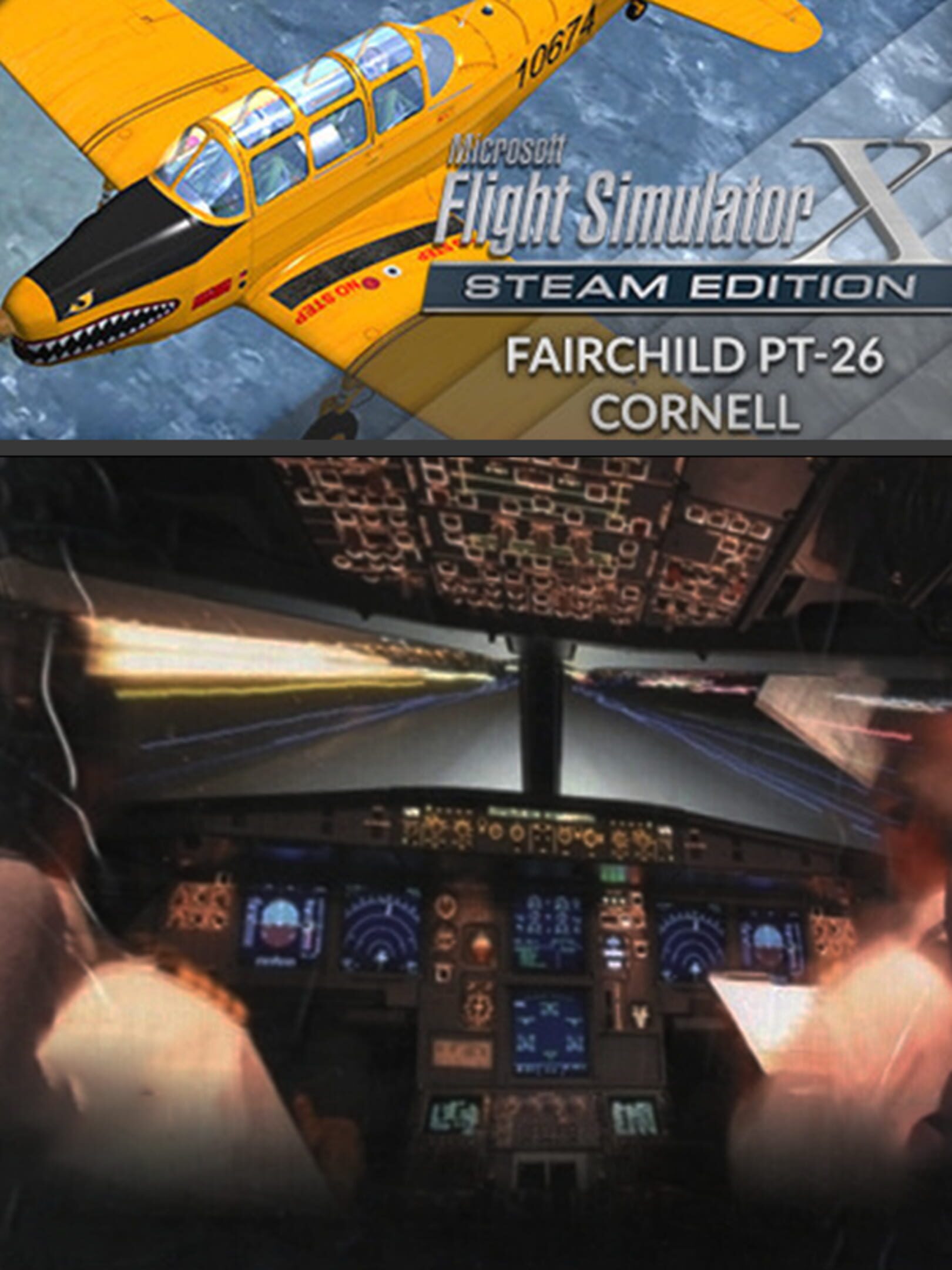 Microsoft Flight Simulator X: Steam Edition - Fairchild PT-26 Cornell cover