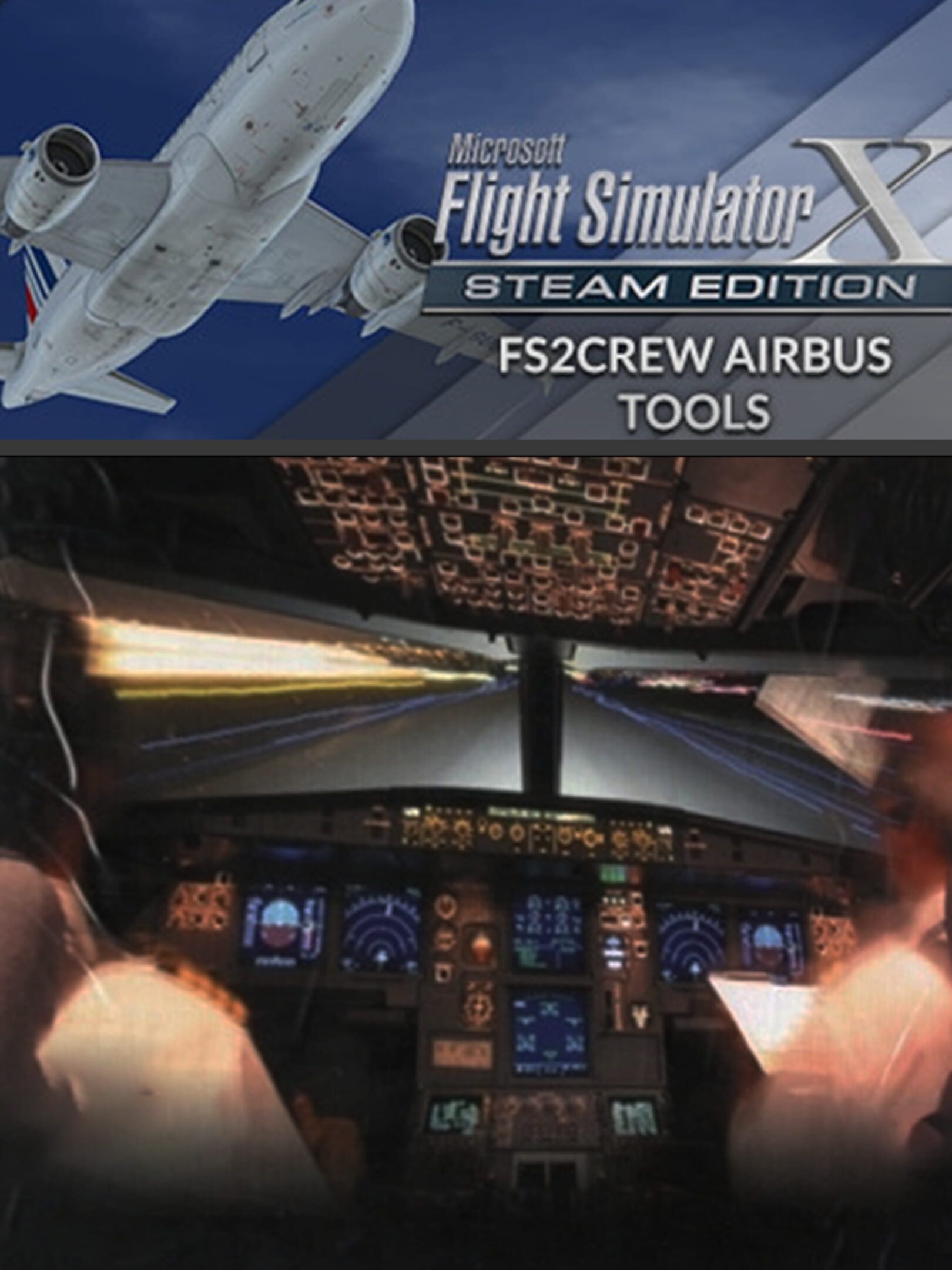 Microsoft Flight Simulator X: Steam Edition - FS2Crew Airbus Tools cover