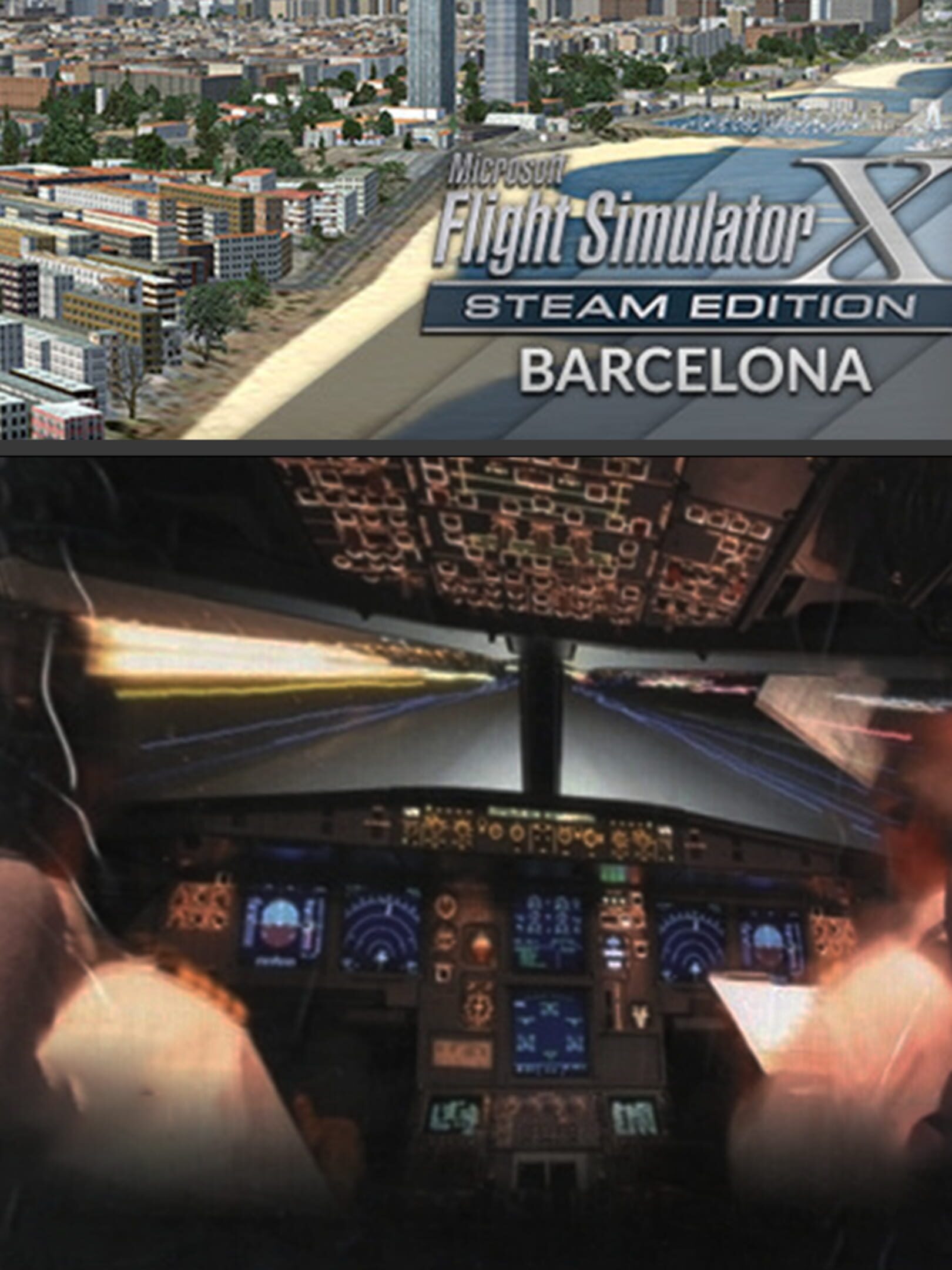 Microsoft Flight Simulator X: Steam Edition - Barcelona cover