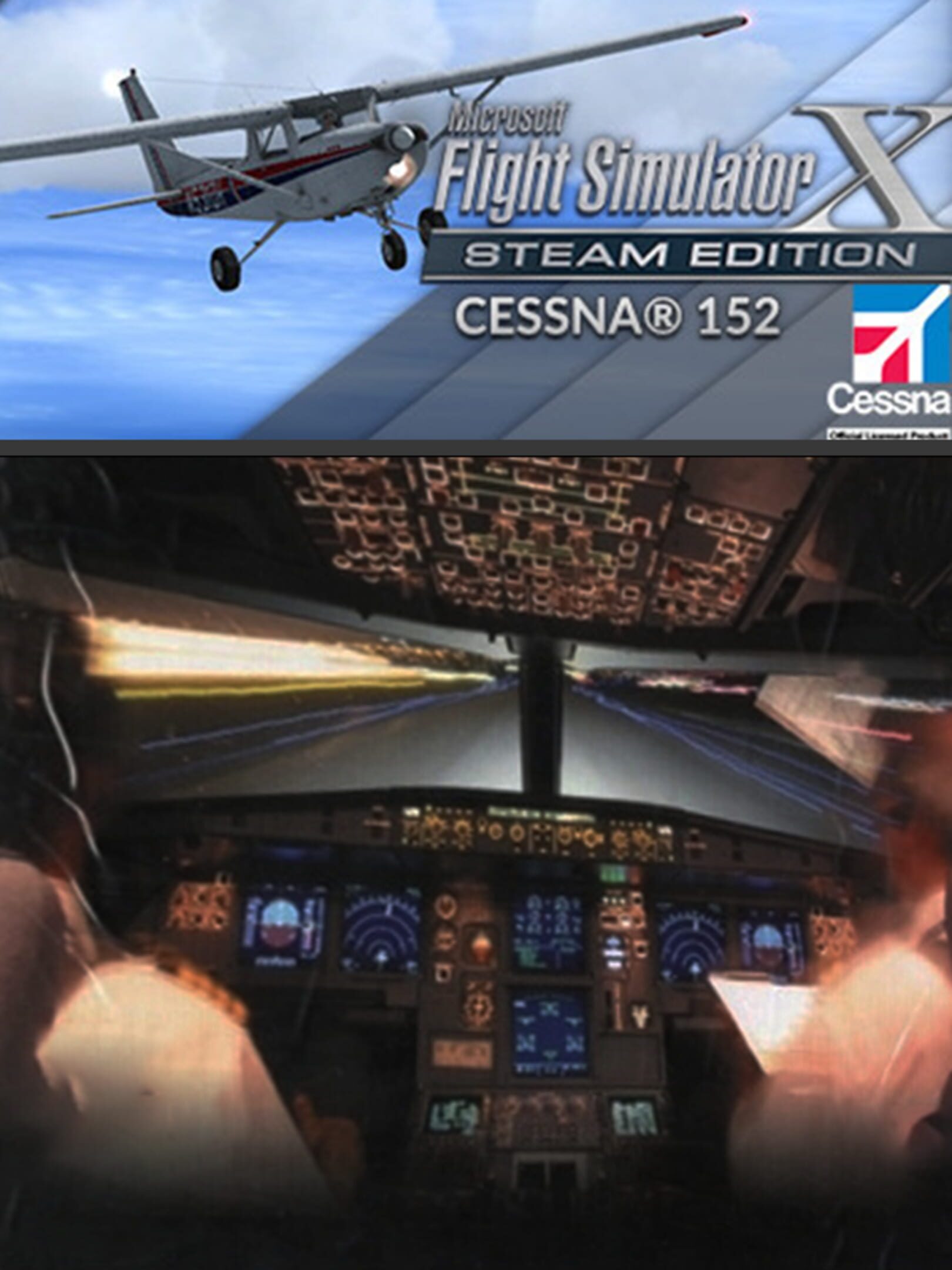 Microsoft Flight Simulator X: Steam Edition - Cessna 152 cover