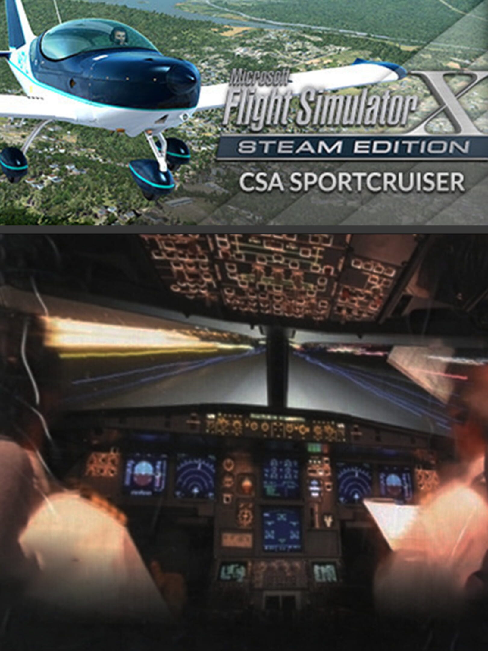 Microsoft Flight Simulator X: Steam Edition - CSA SportCruiser cover