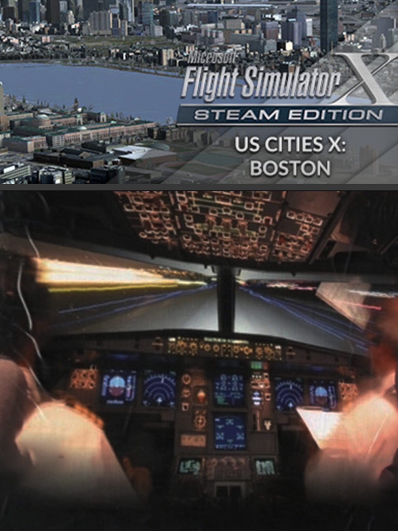 Microsoft Flight Simulator X: Steam Edition - US Cities X: Boston cover