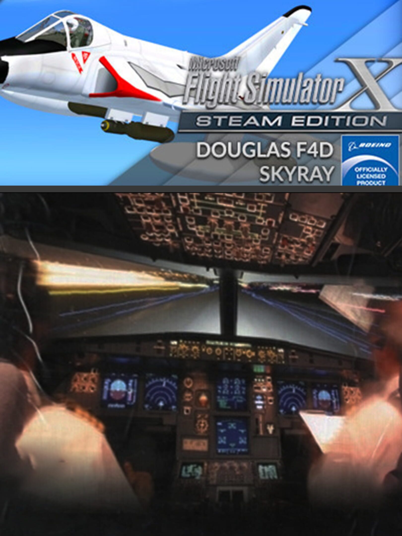 Microsoft Flight Simulator X: Steam Edition - Douglas F4D Skyray cover