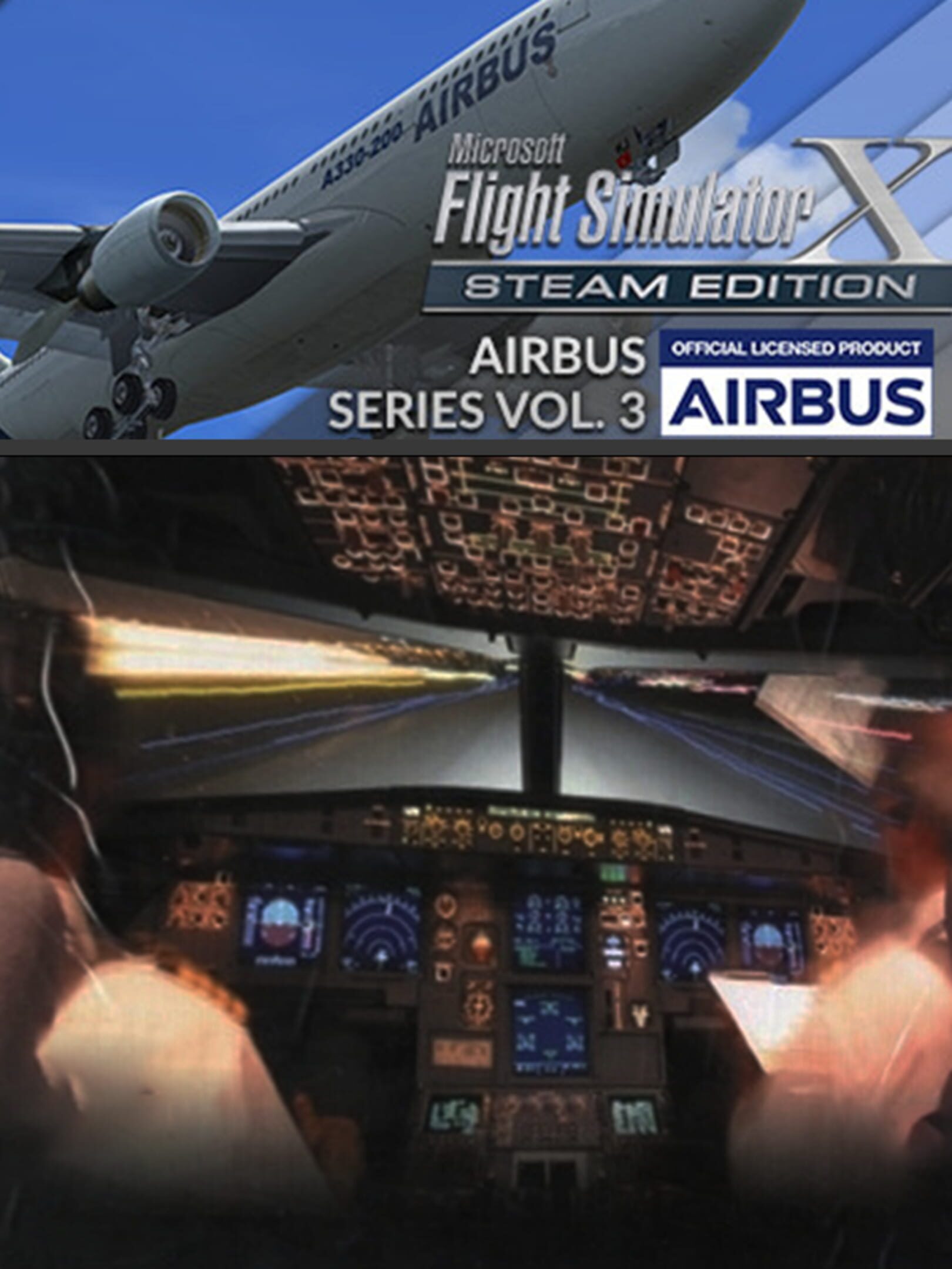 Microsoft Flight Simulator X: Steam Edition - Airbus Series Vol.3 cover
