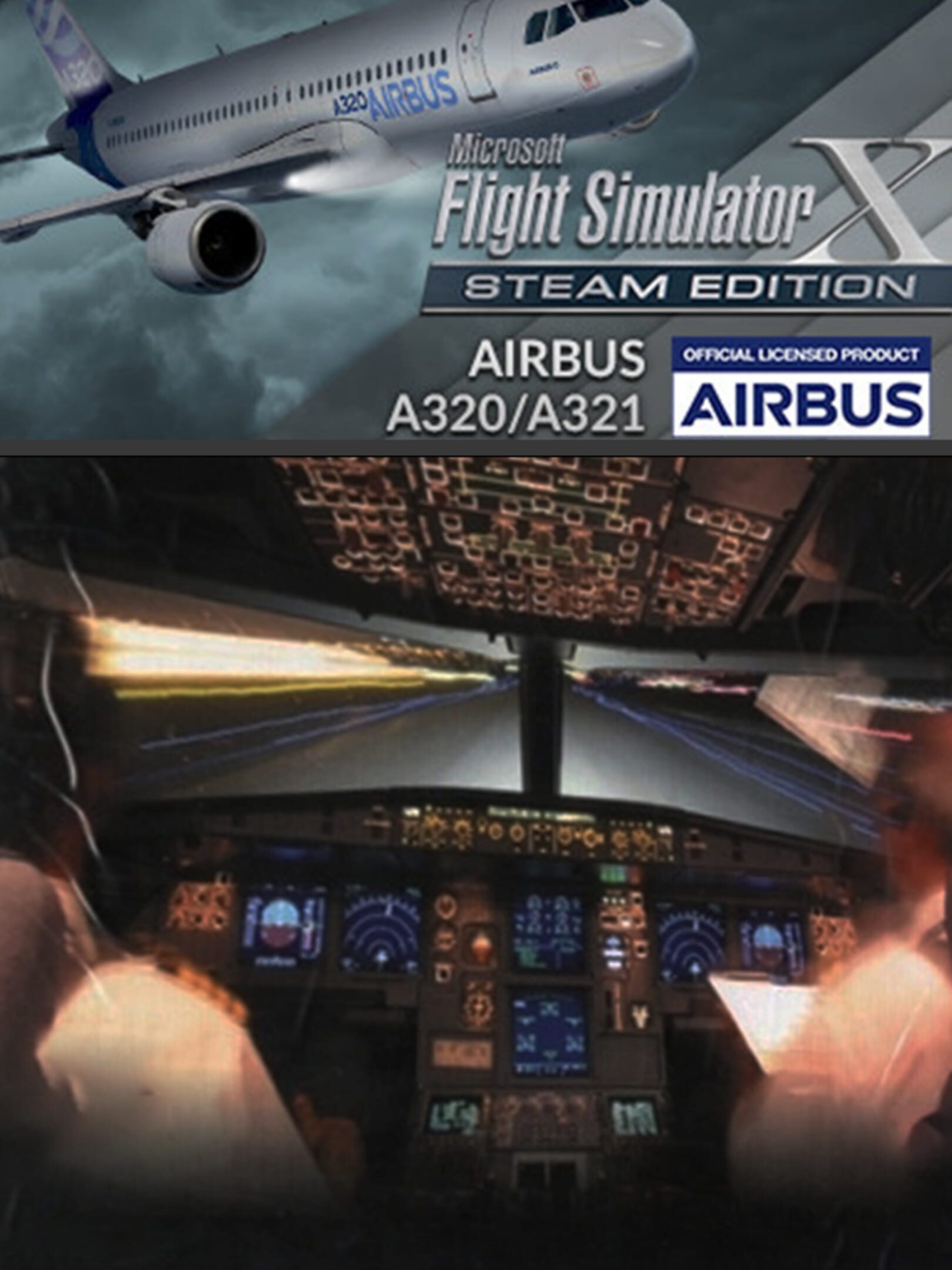 Microsoft Flight Simulator X: Steam Edition - Airbus A320/A321 cover