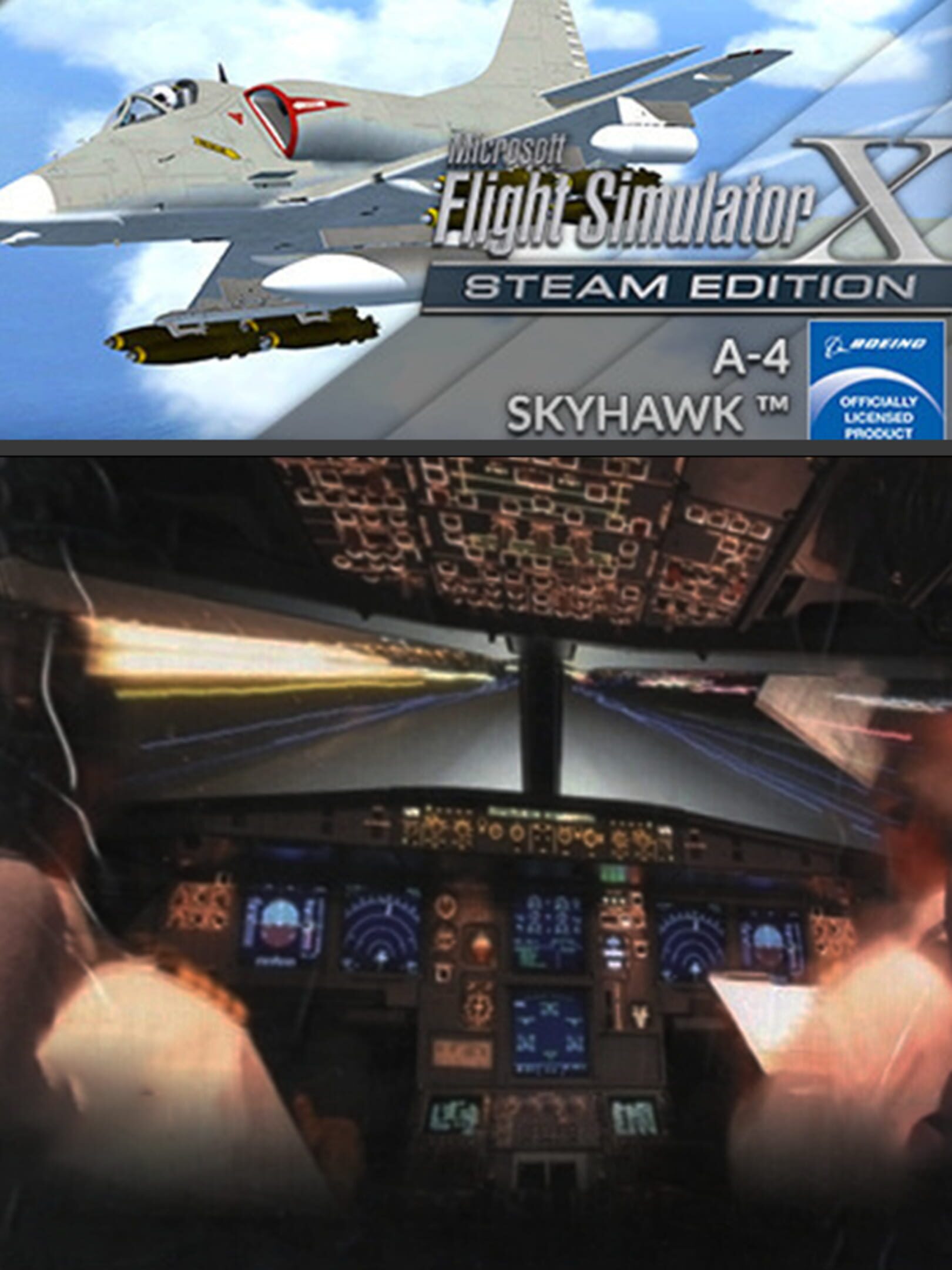 Microsoft Flight Simulator X: Steam Edition - McDonnell Douglas A-4 Skyhawk cover
