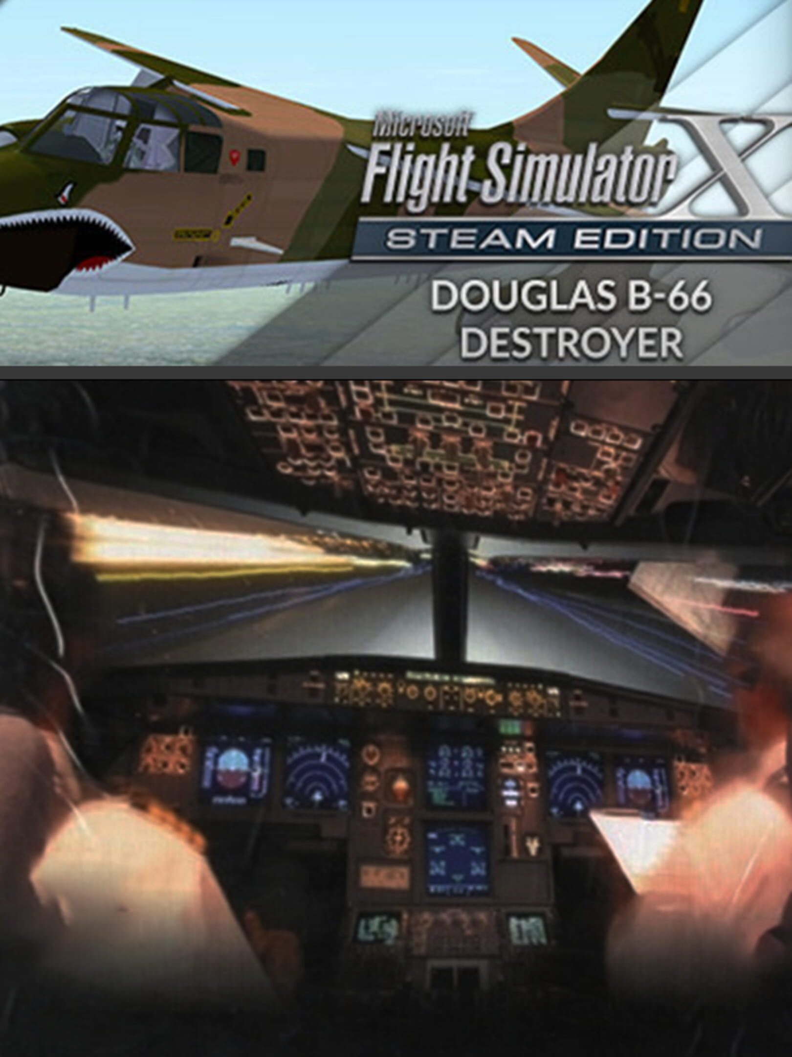 Microsoft Flight Simulator X: Steam Edition - Douglas B-66 Destroyer cover